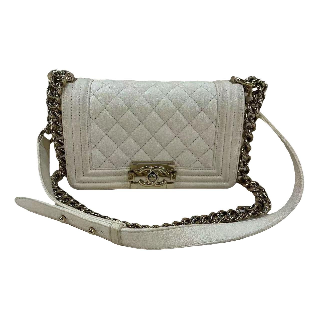 Boy leather handbag