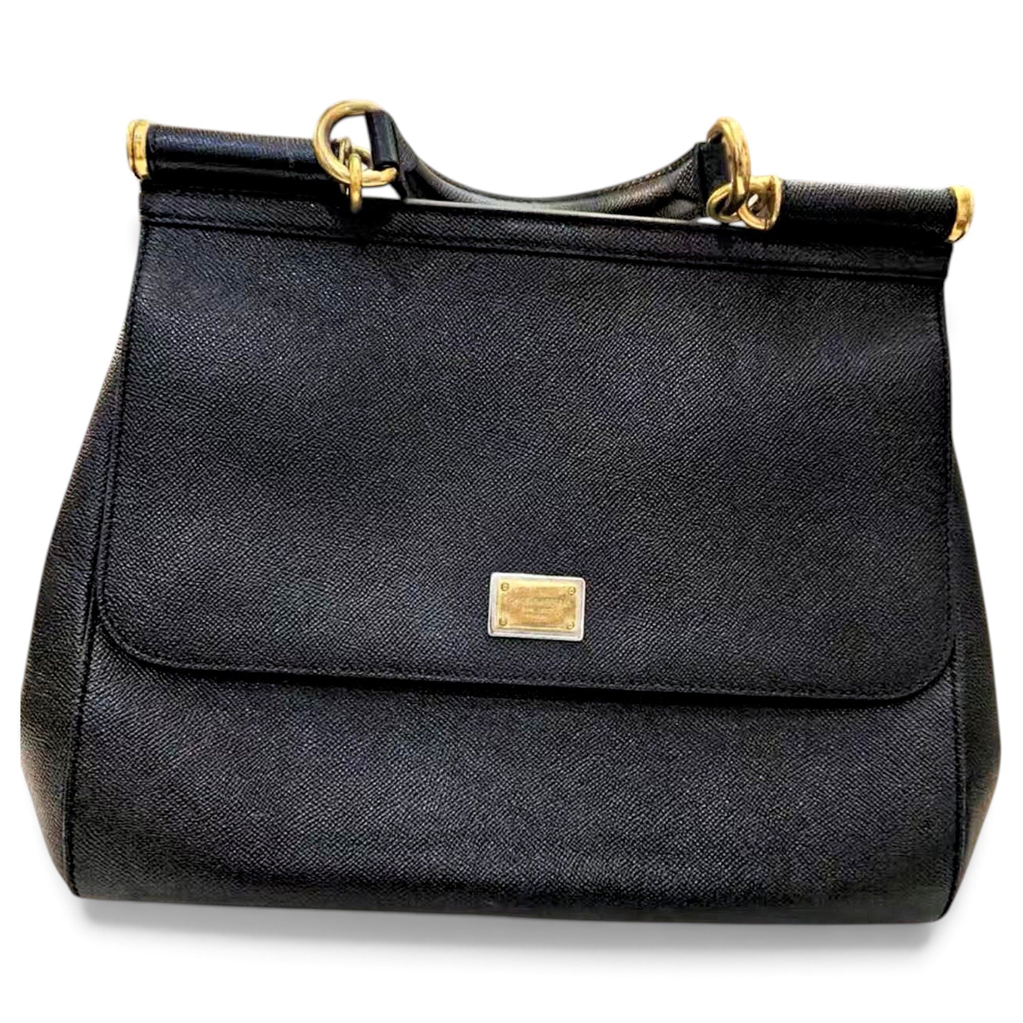 Dolce & Gabbana Sicily leather handbag