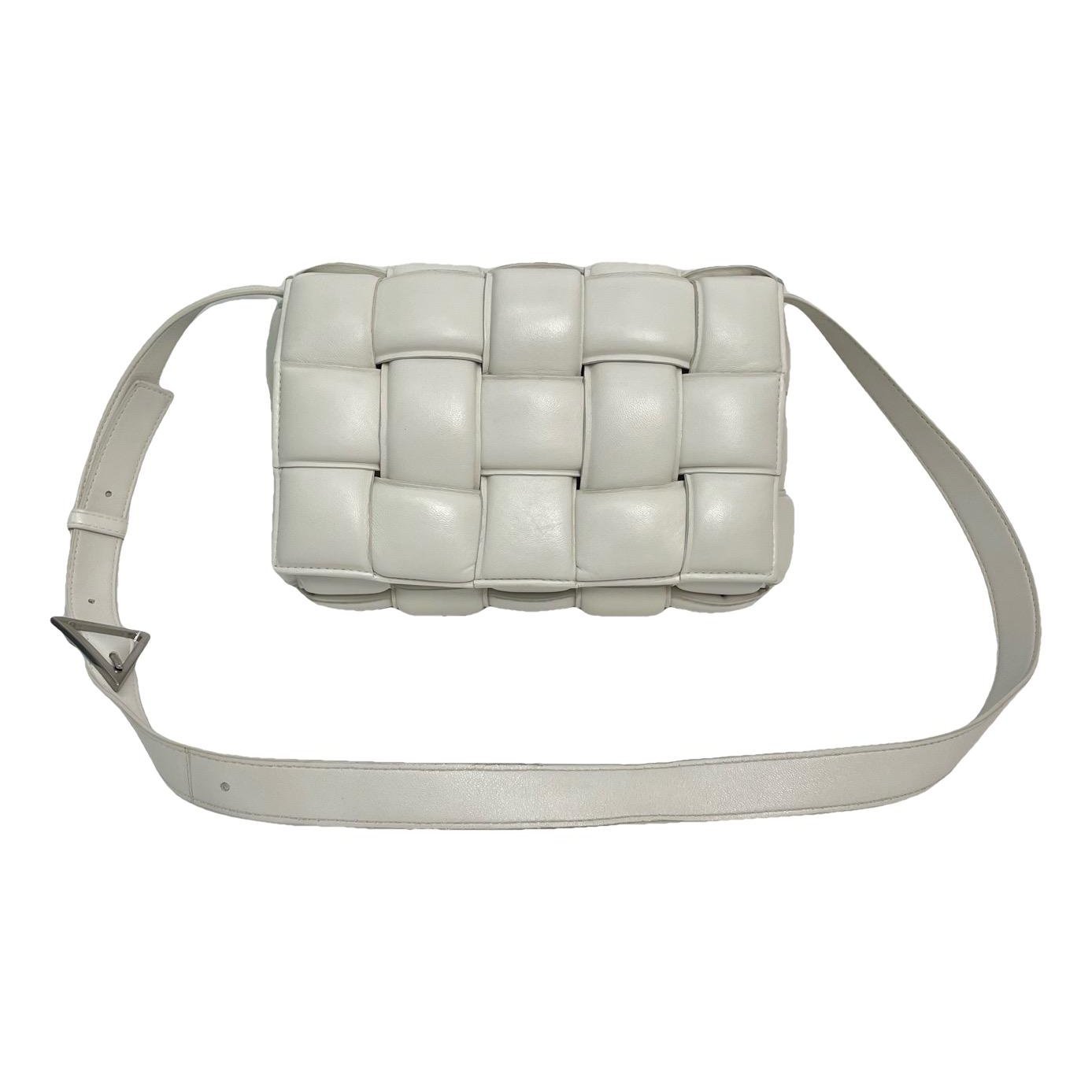 Cassette Padded leather handbag