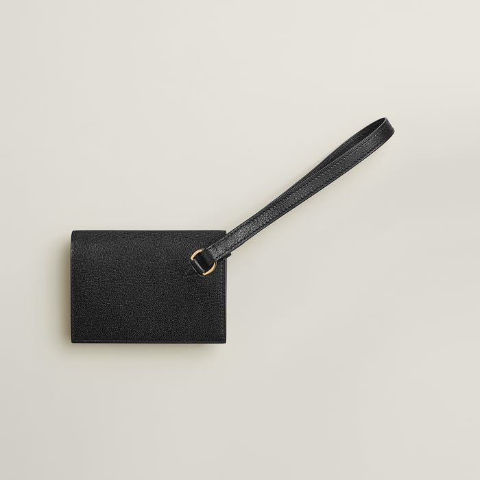 黑色 Kelly Pocket Slim皮夾