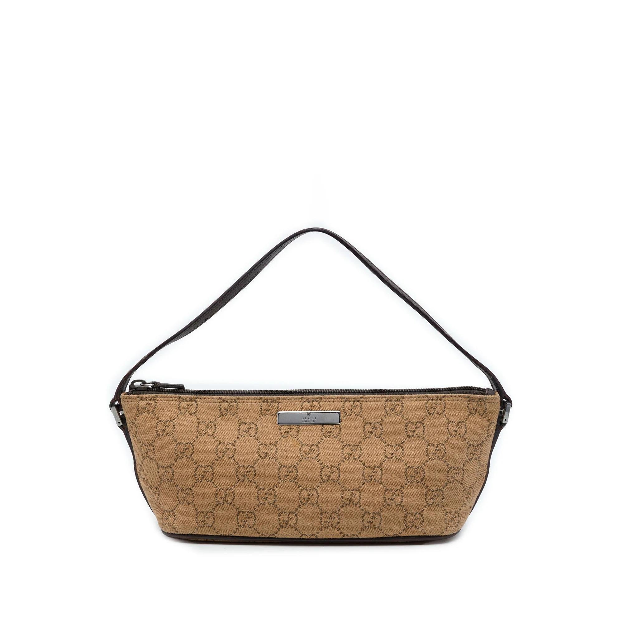 Gucci B leather handbag