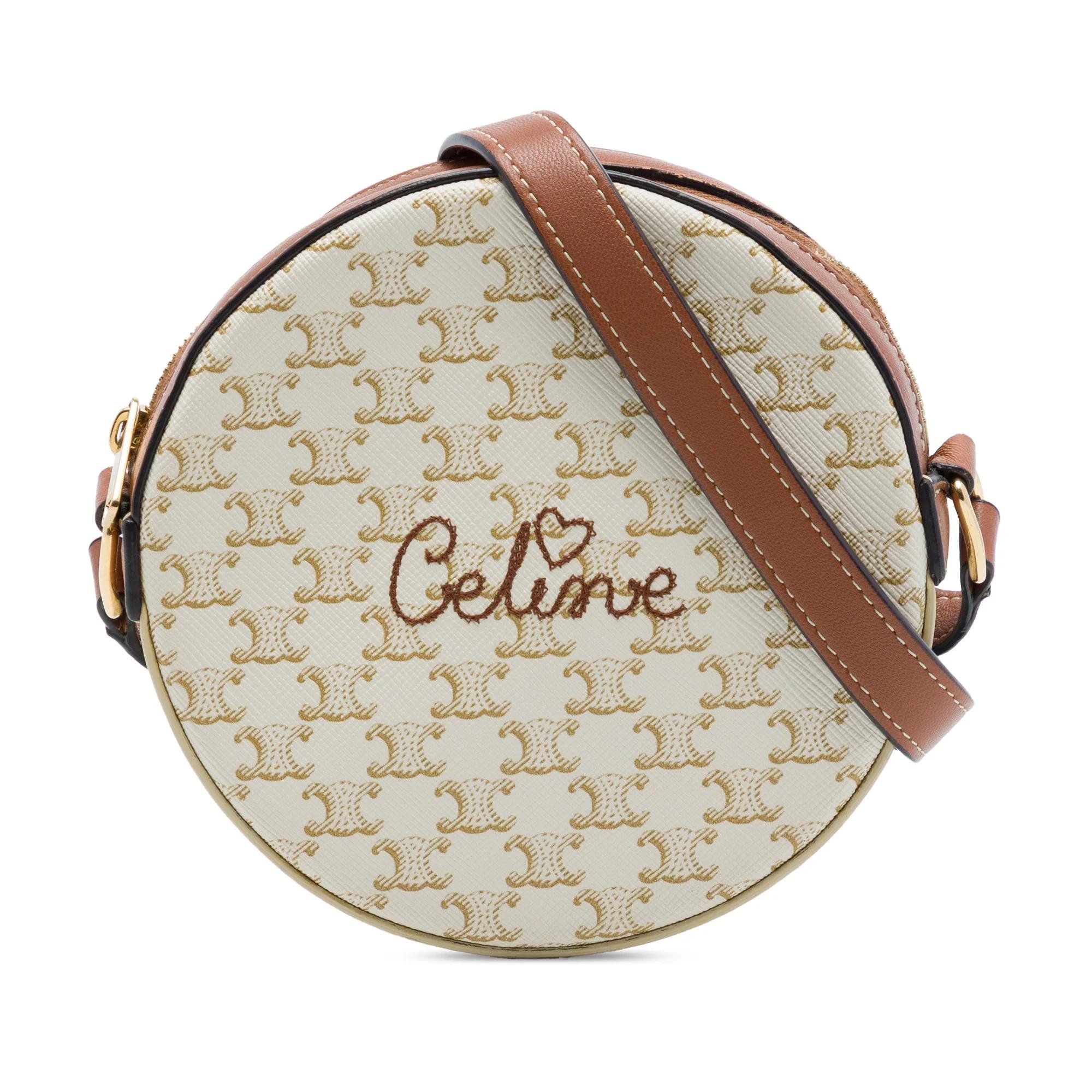 Triomphe cloth handbag