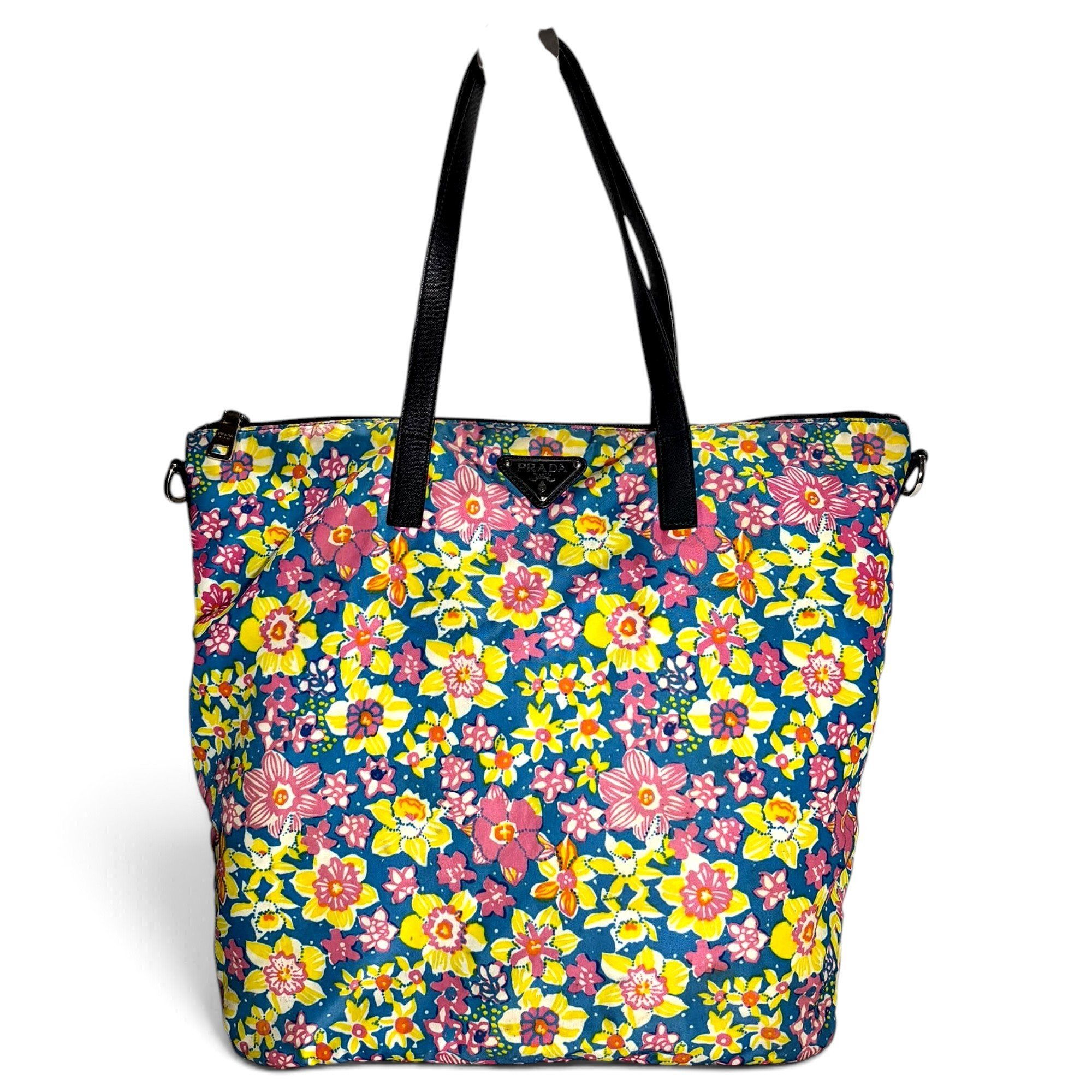 Leather tote