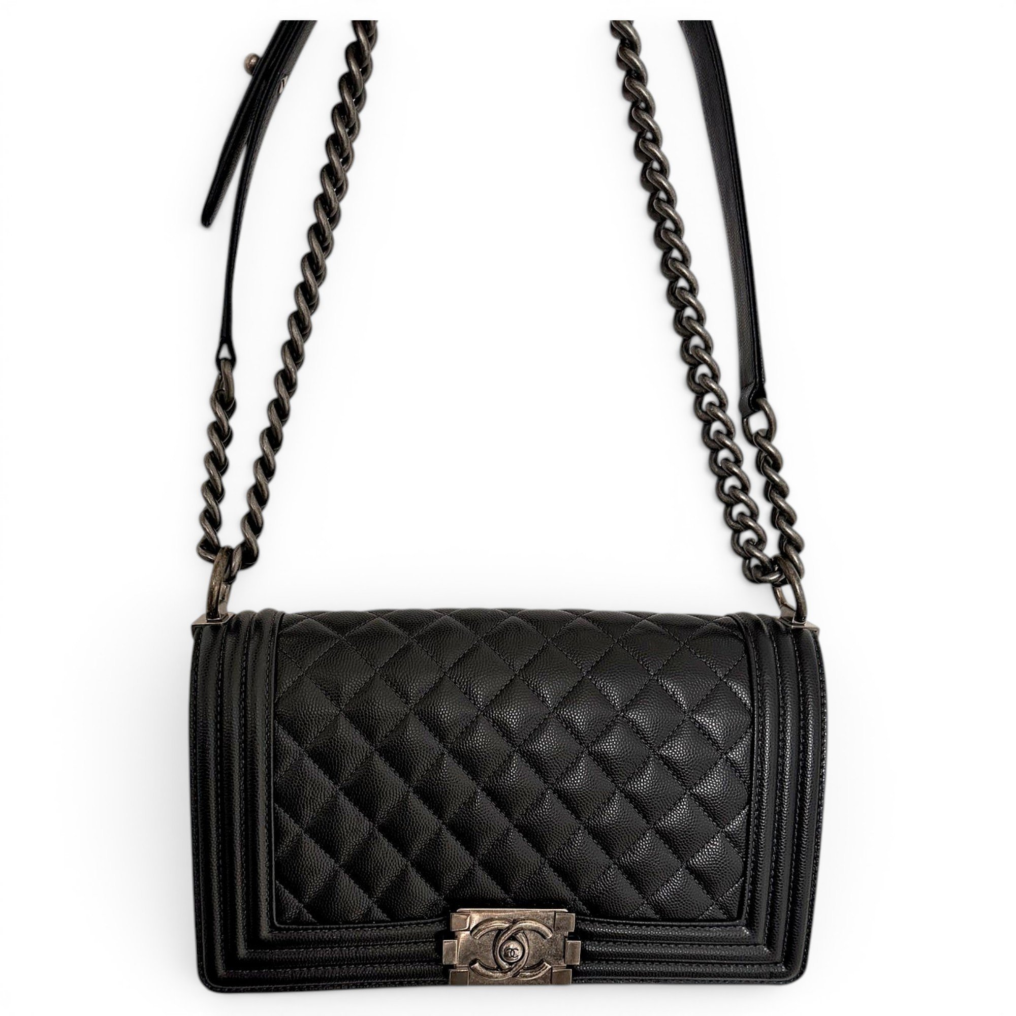 Chanel Boy leather crossbody bag
