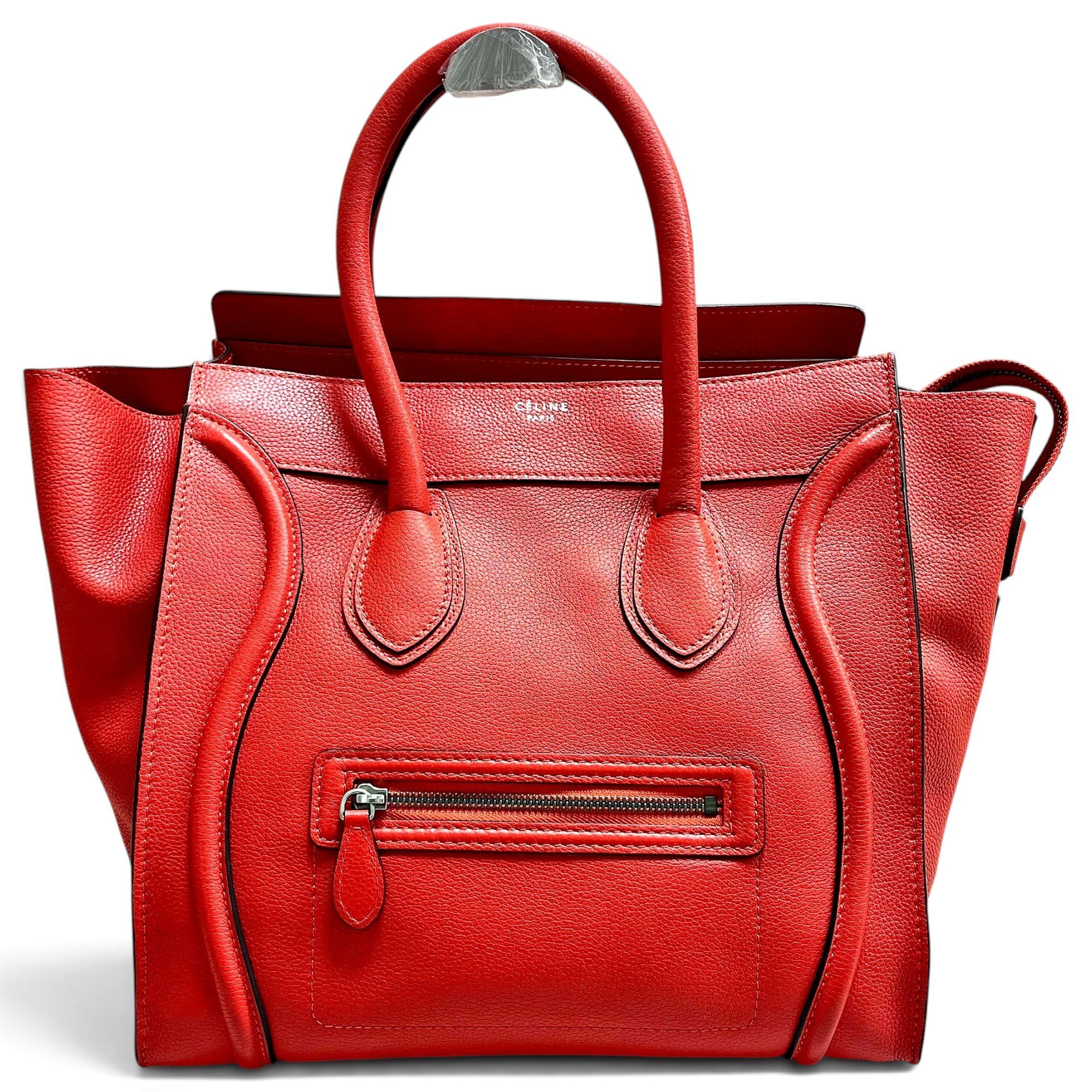Luggage leather handbag