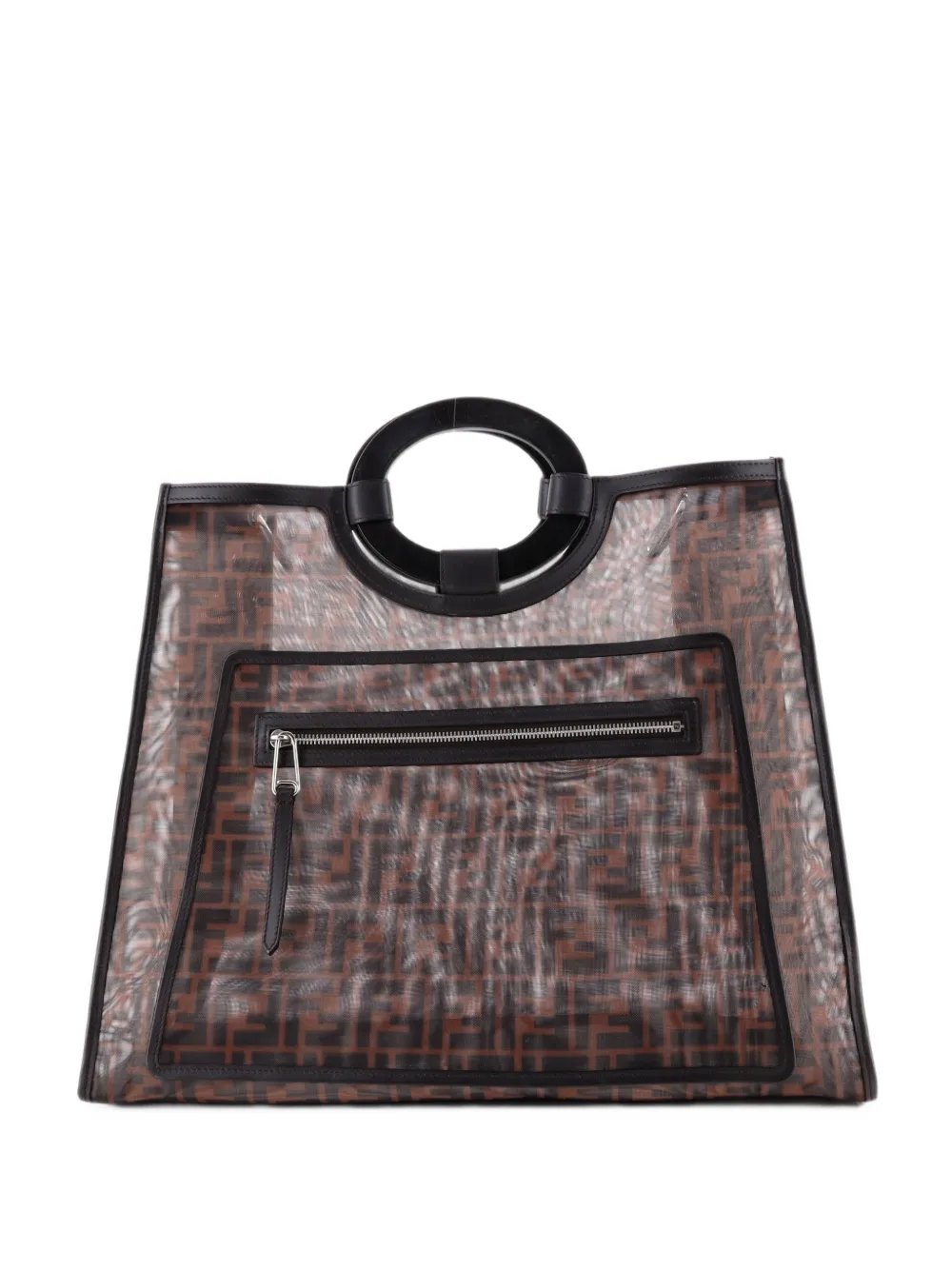 Runaway Shopper Zucca Mesh Large tote bag