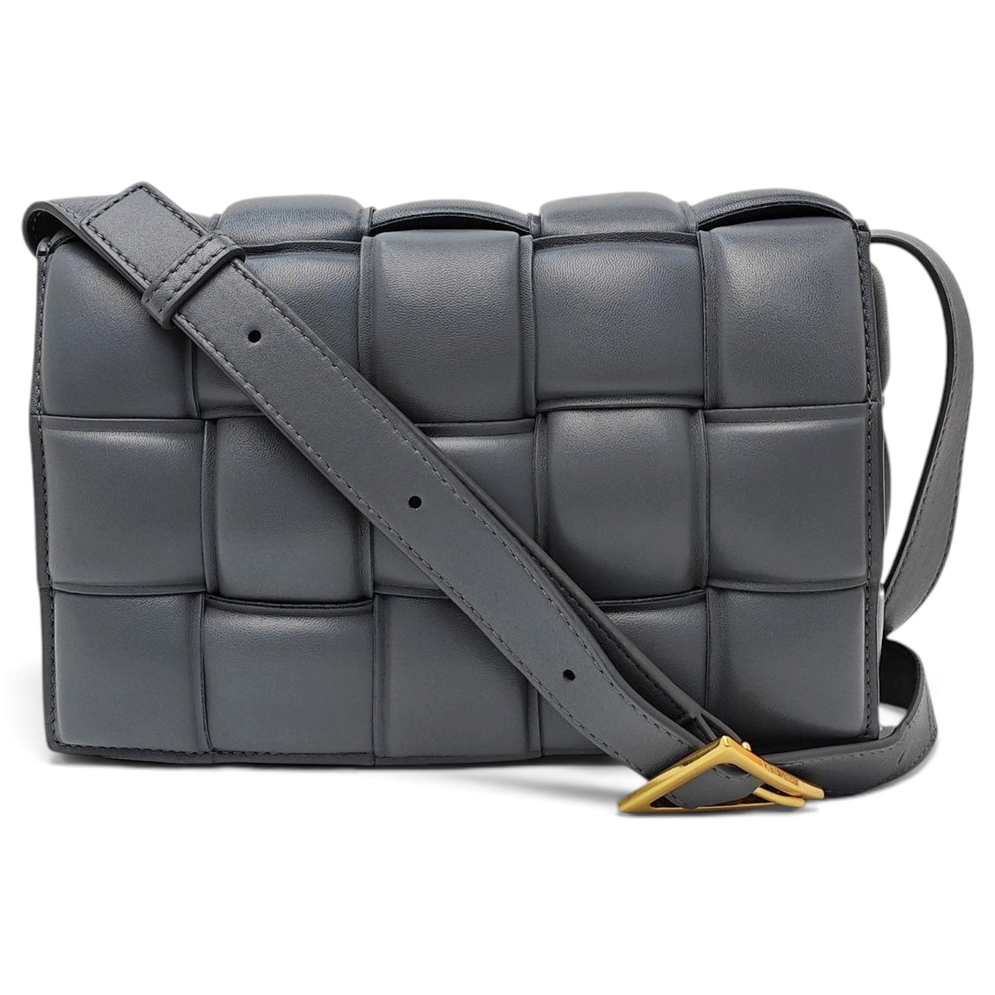 Cassette Padded leather crossbody bag