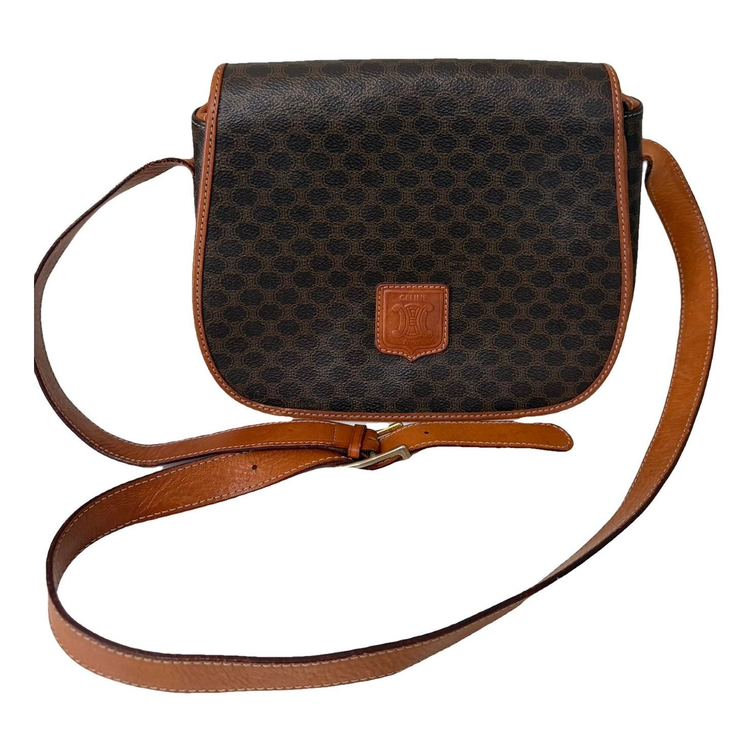 Leather crossbody bag