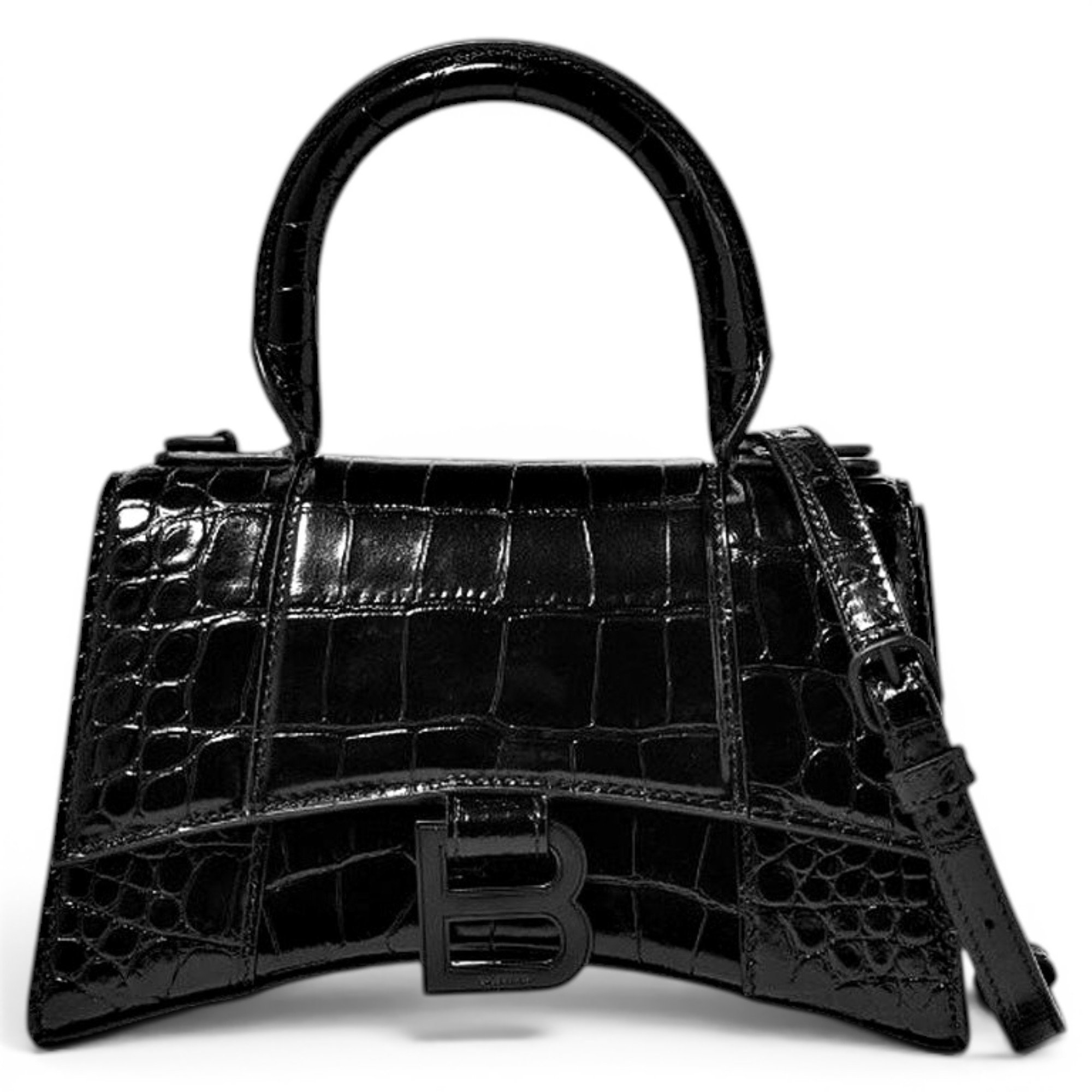 Balenciaga Hourglass leather crossbody bag