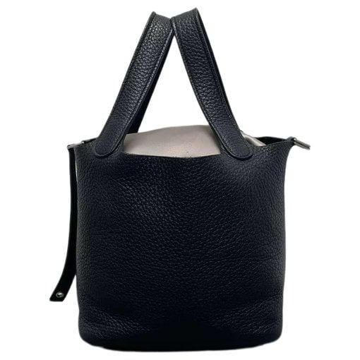 Picotin leather handbag