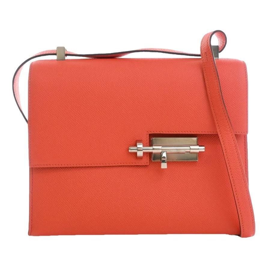 Verrou leather crossbody bag