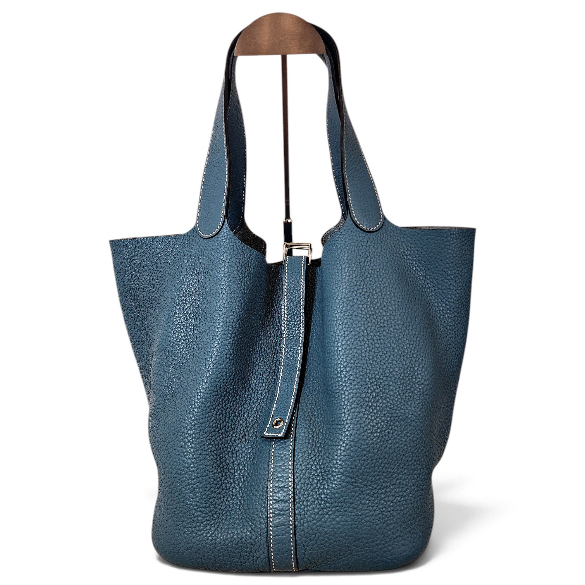 Hermes Picotin 26 Handbag Clemence Leather