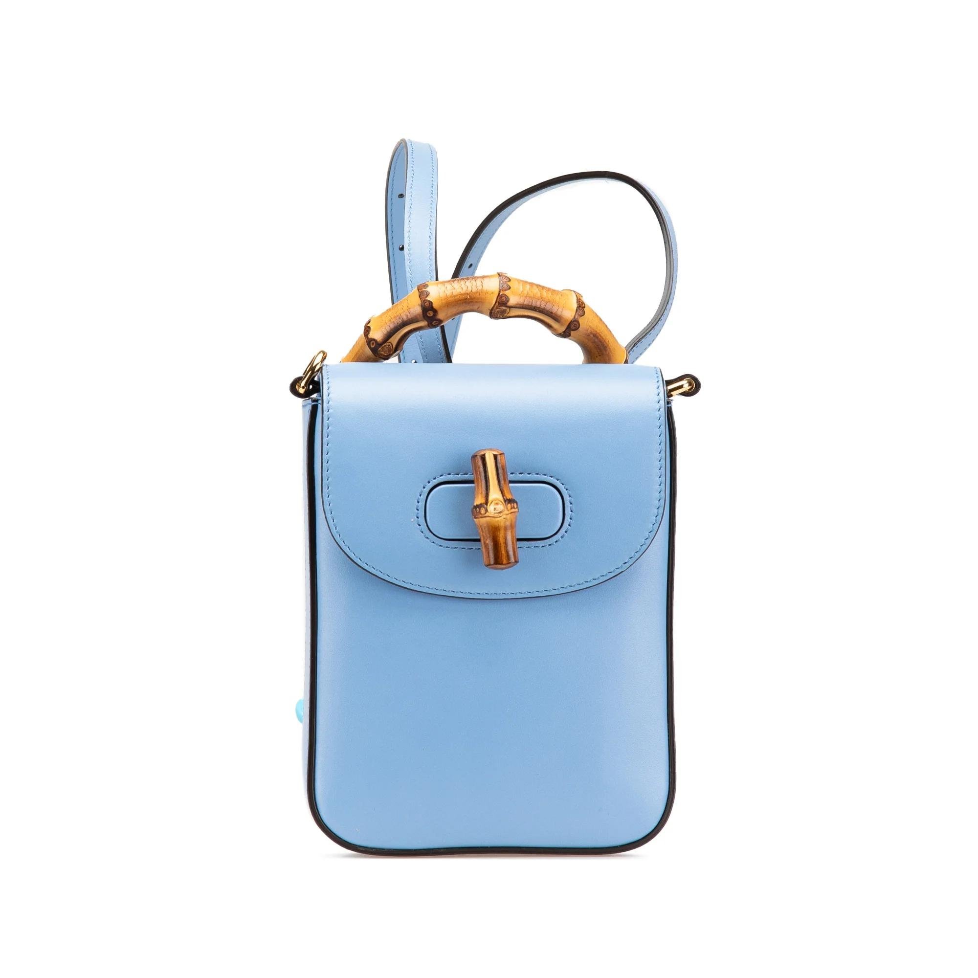 Bamboo pony-style calfskin handbag