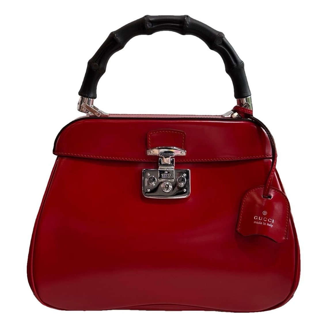 Lady Lock leather handbag