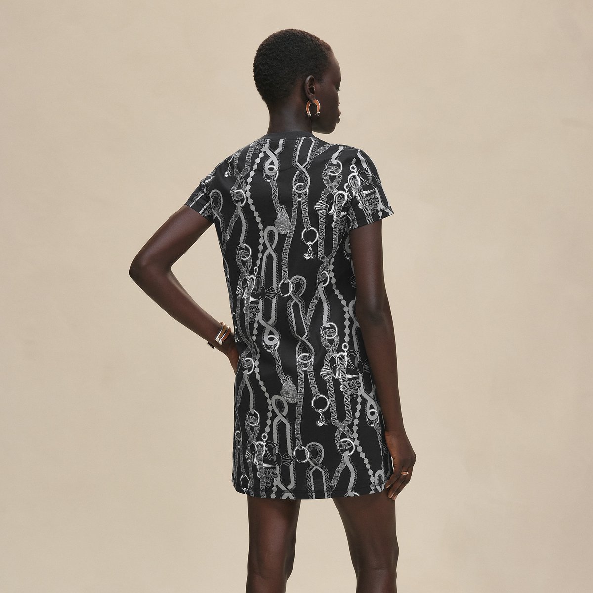 "Palefroi Remix" straight dress