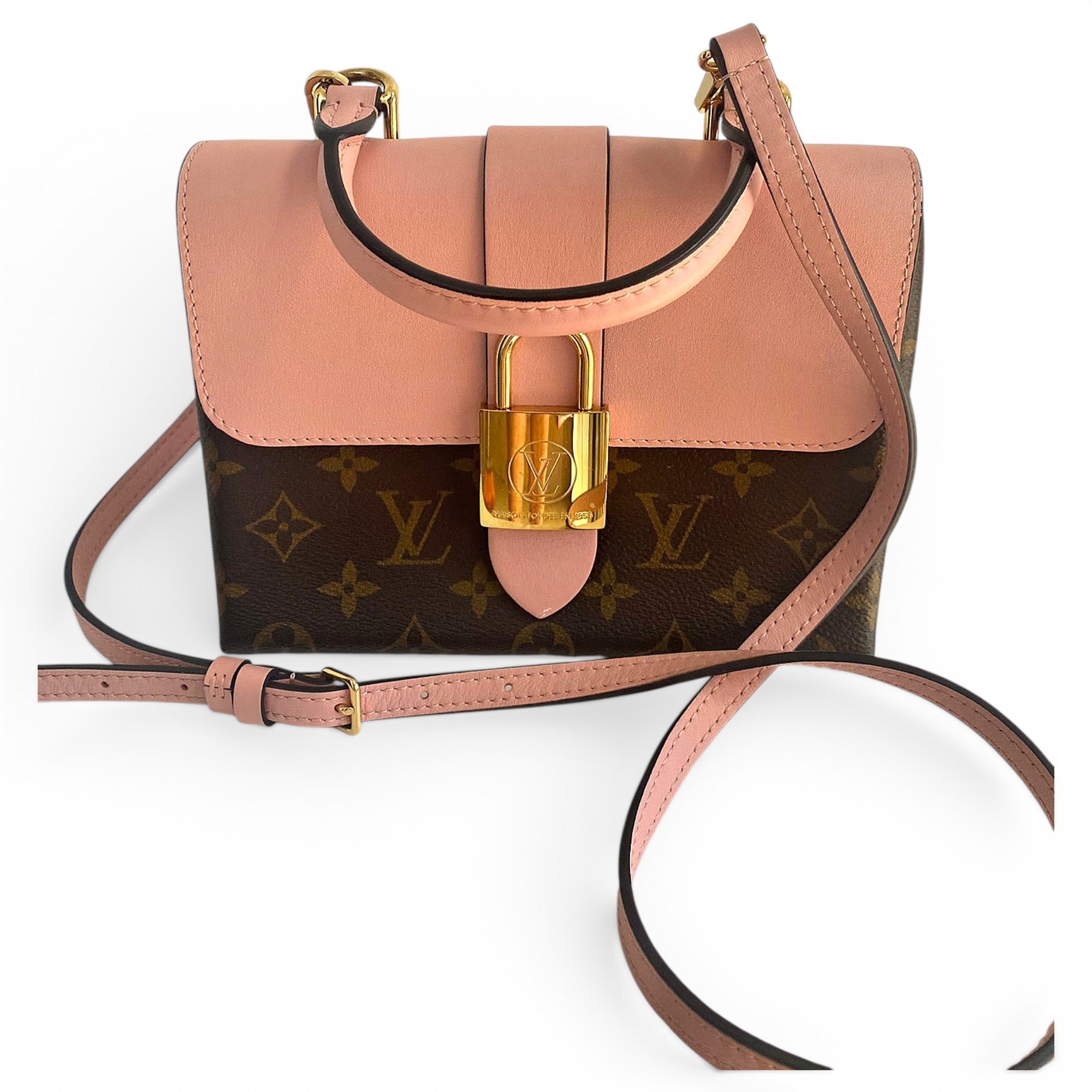 Louis Vuitton Locky BB leather crossbody bag