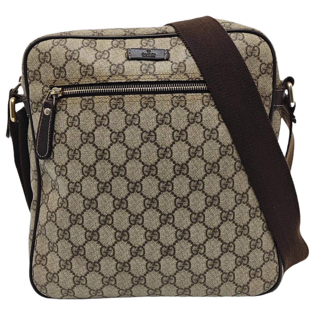 Ophidia GG Supreme leather crossbody bag