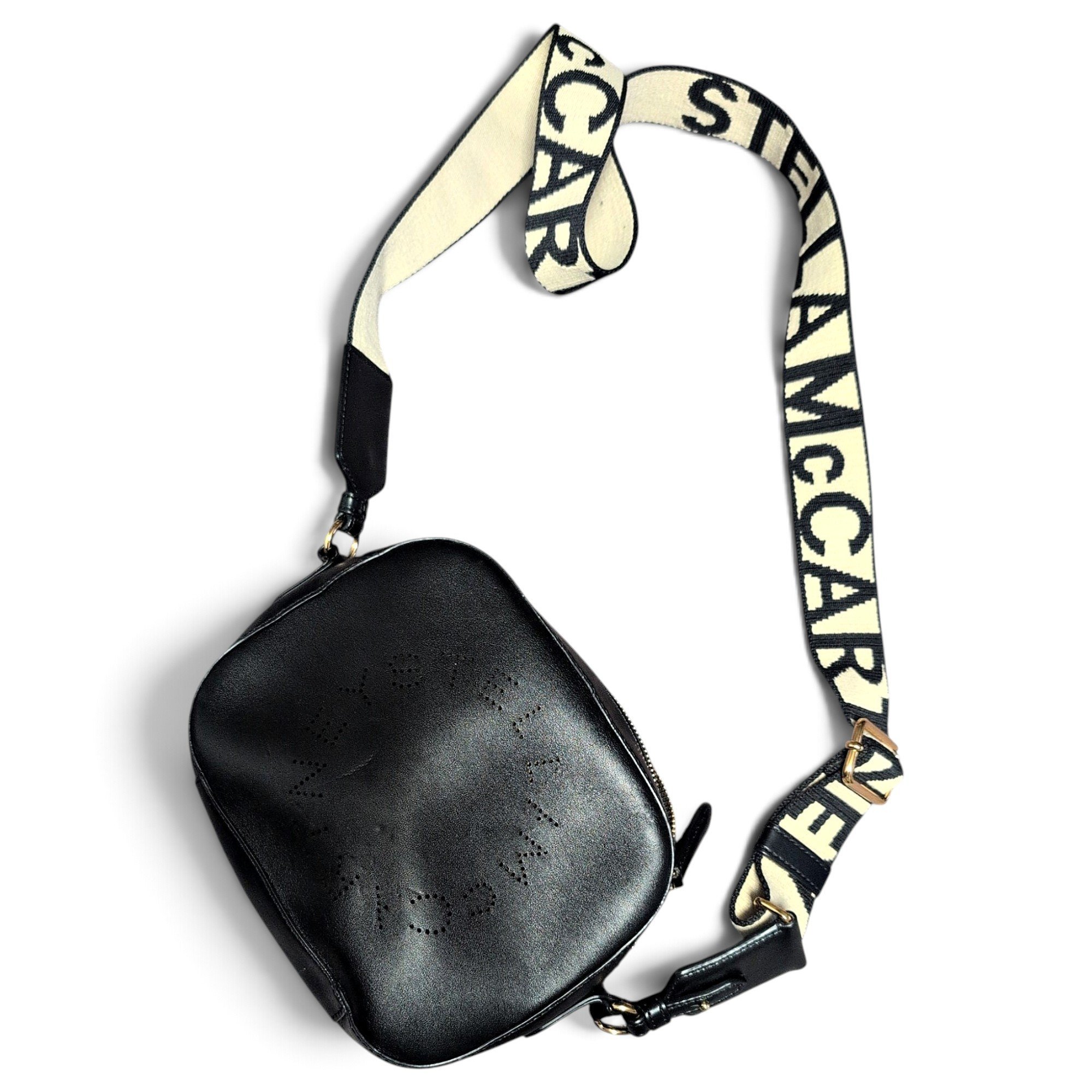 Stella McCartney Logo vegan leather crossbody bag