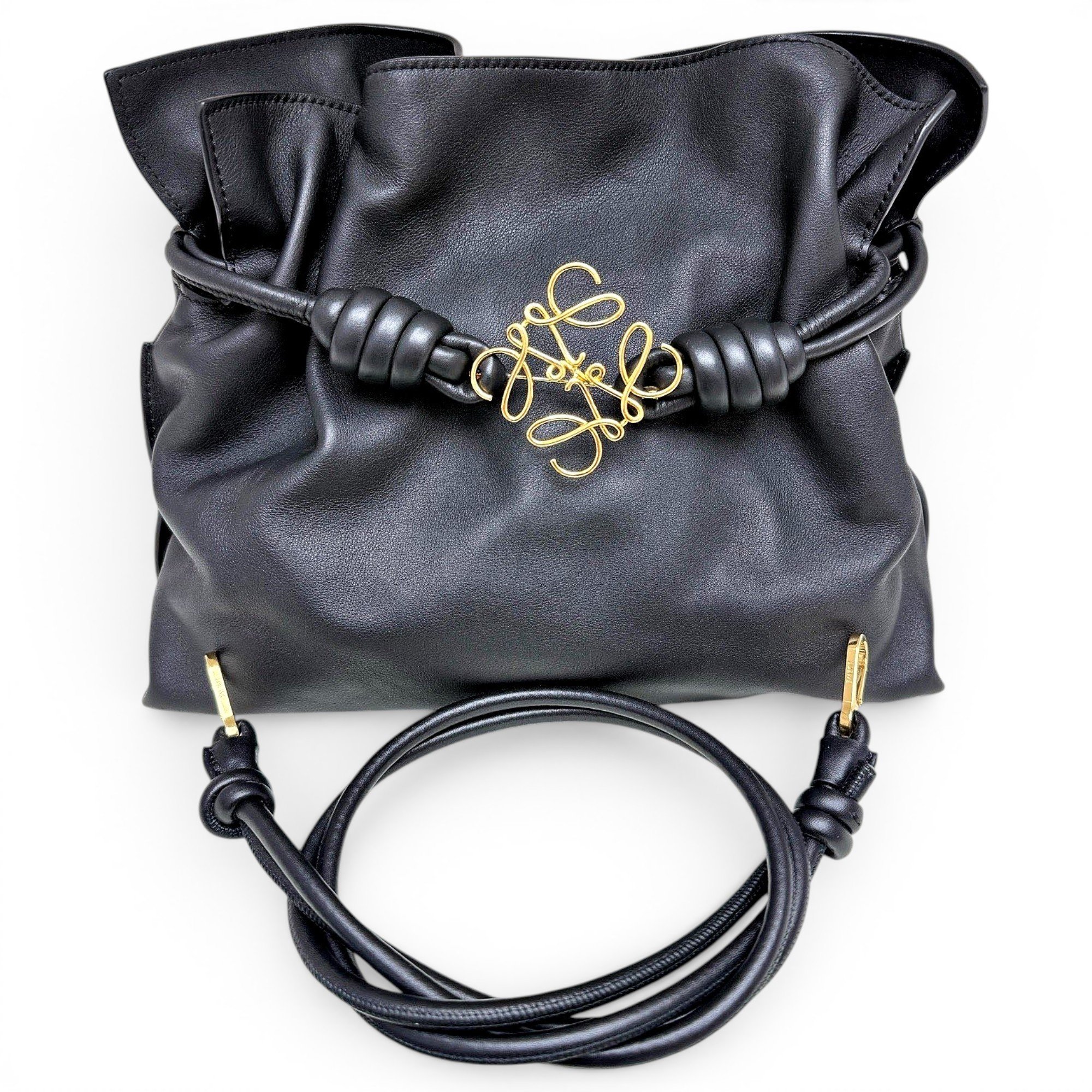 Flamenco leather crossbody bag