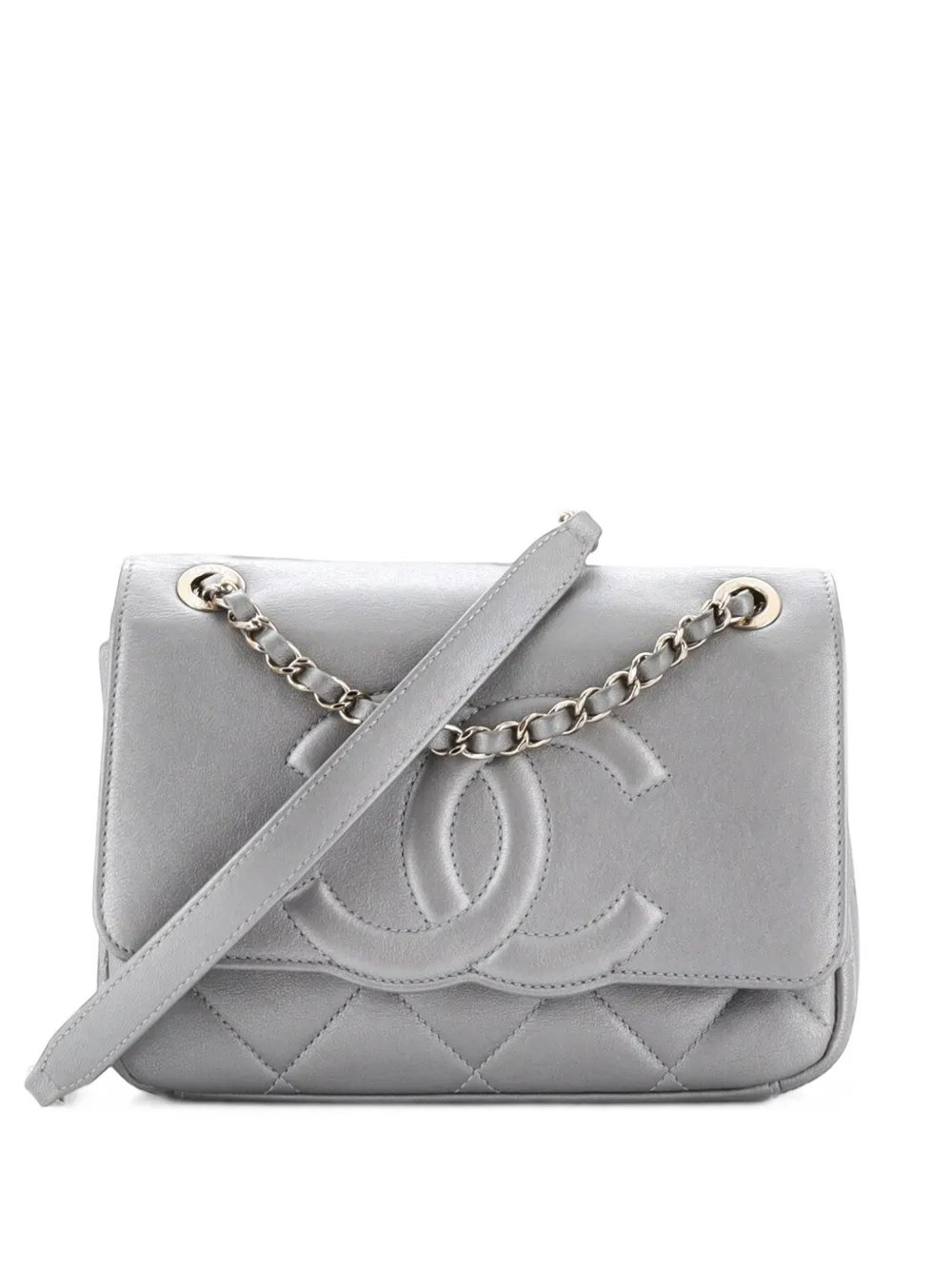Timeless CC Scalloped Flap Bag Quilted Lambskin Small shoulder bag