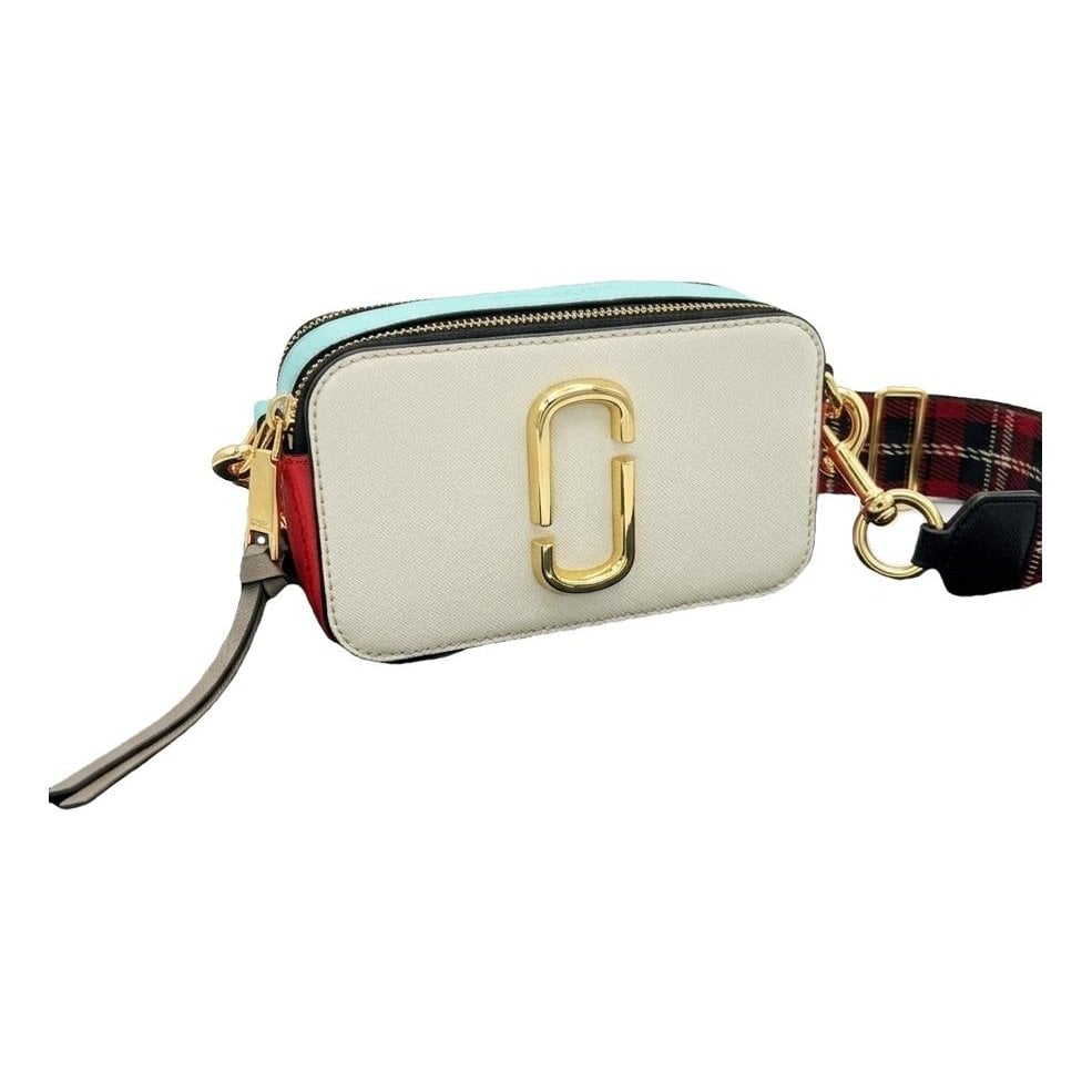 Snapshot leather crossbody bag