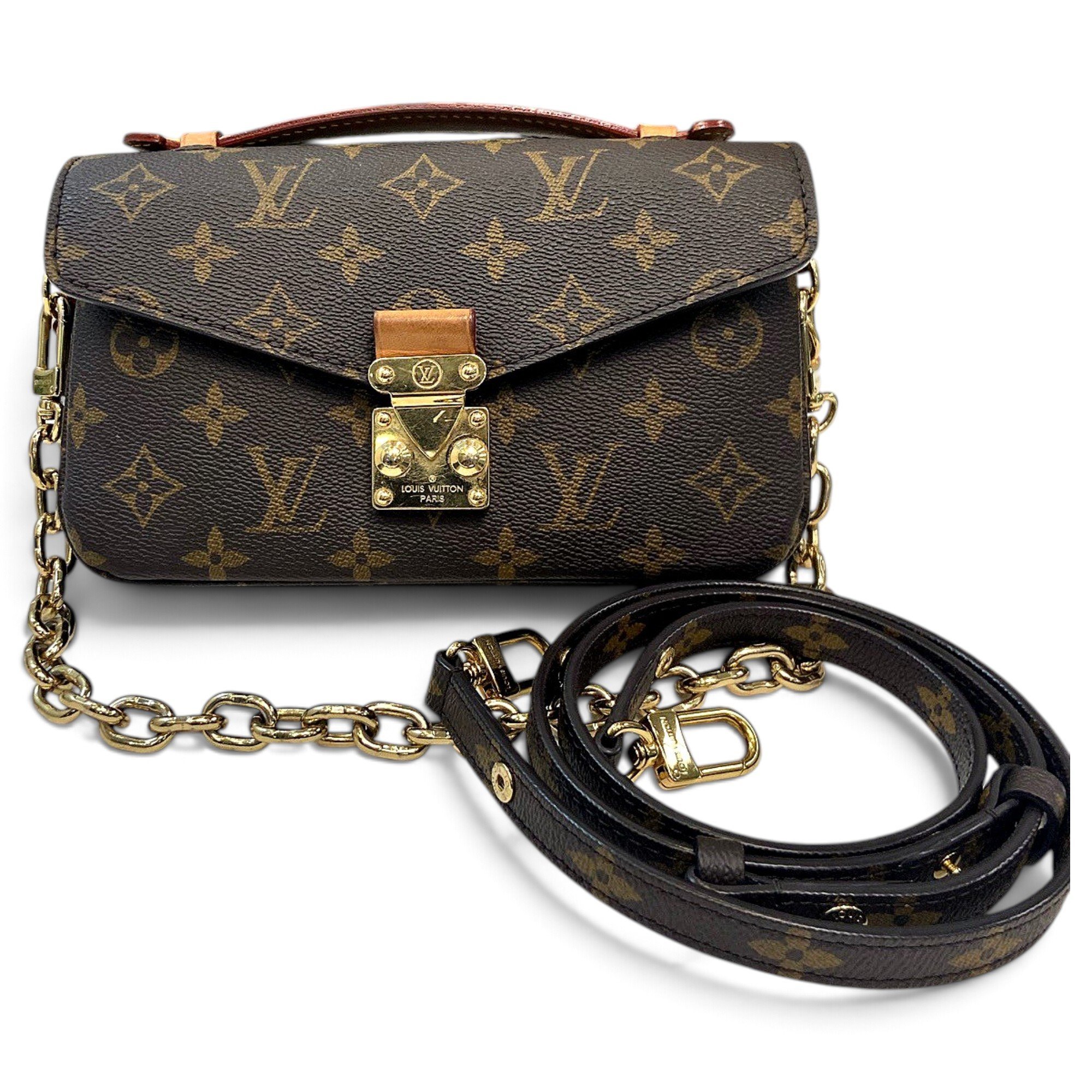 Metis East West leather handbag
