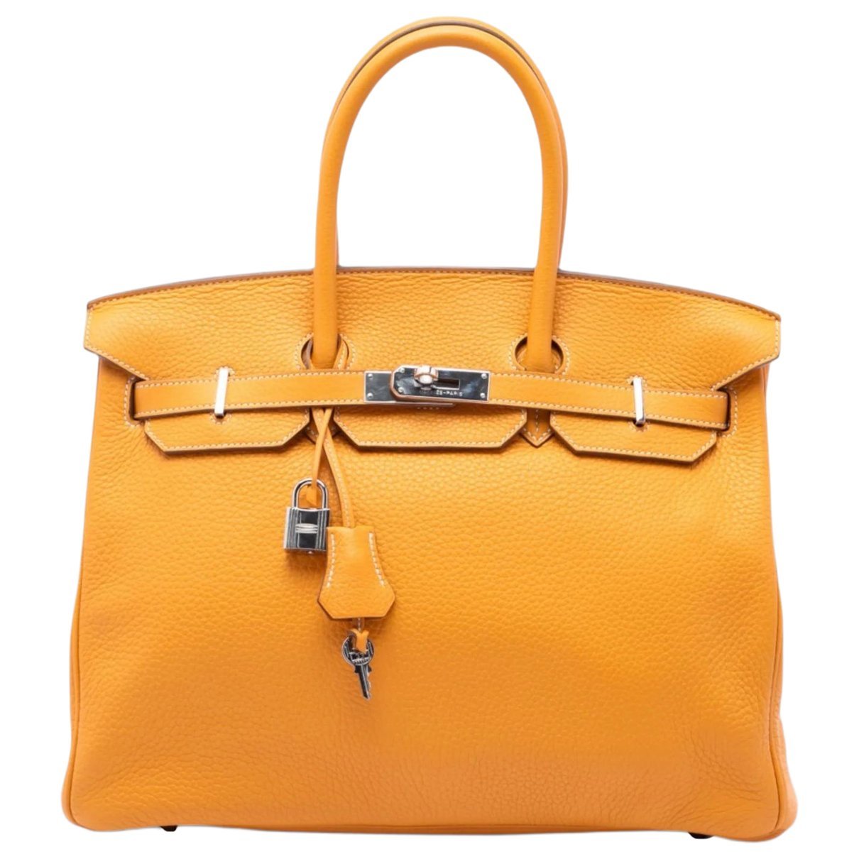 Birkin 35 leather handbag