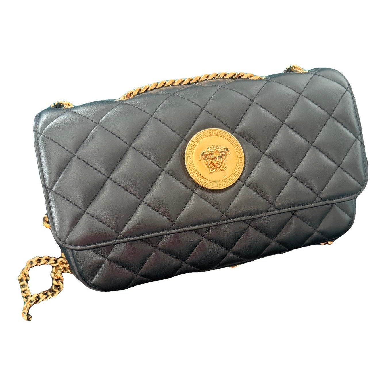 Versace La Medusa leather handbag