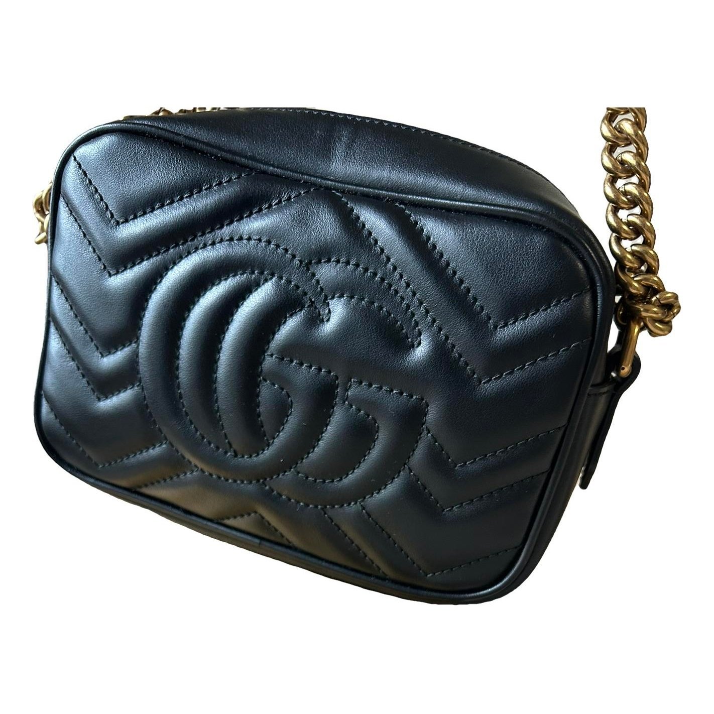 Marmont leather clutch bag