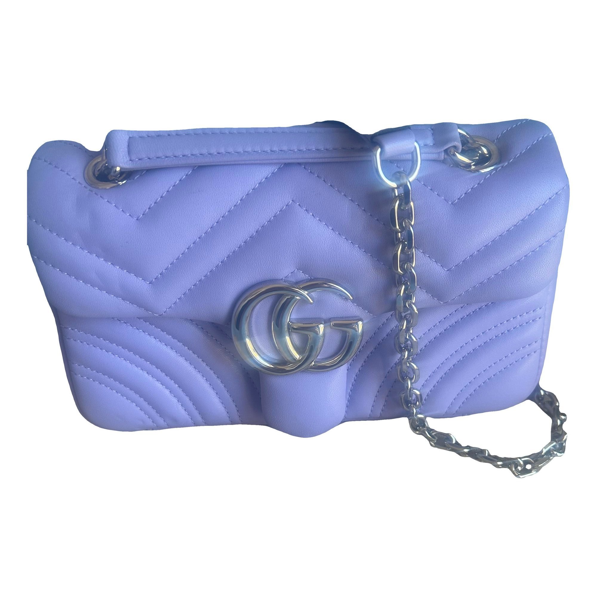 GG Marmont Flap leather crossbody bag