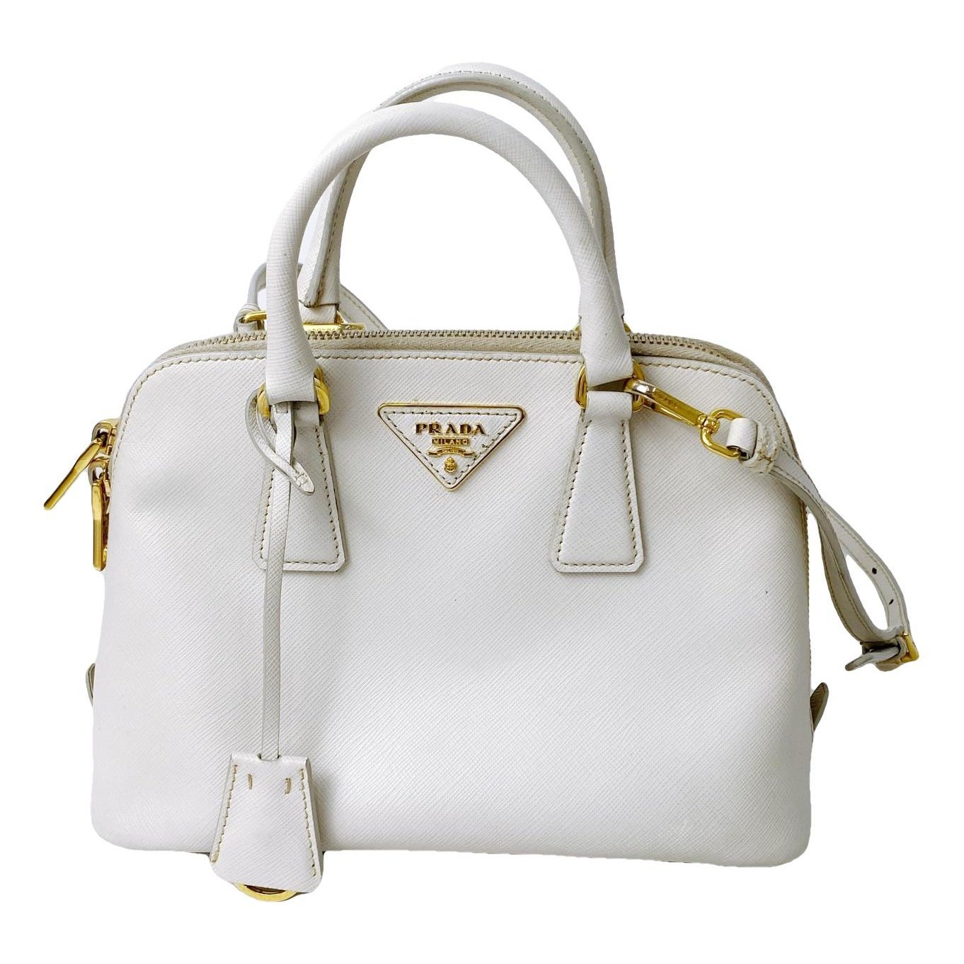 Promenade leather handbag