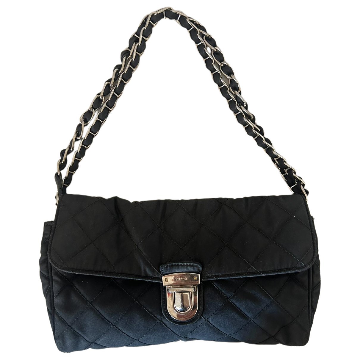 Re-Nylon cloth crossbody bag