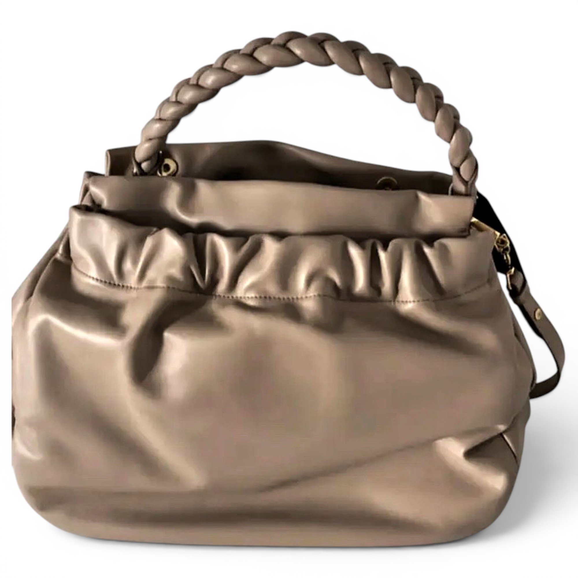 Leather handbag