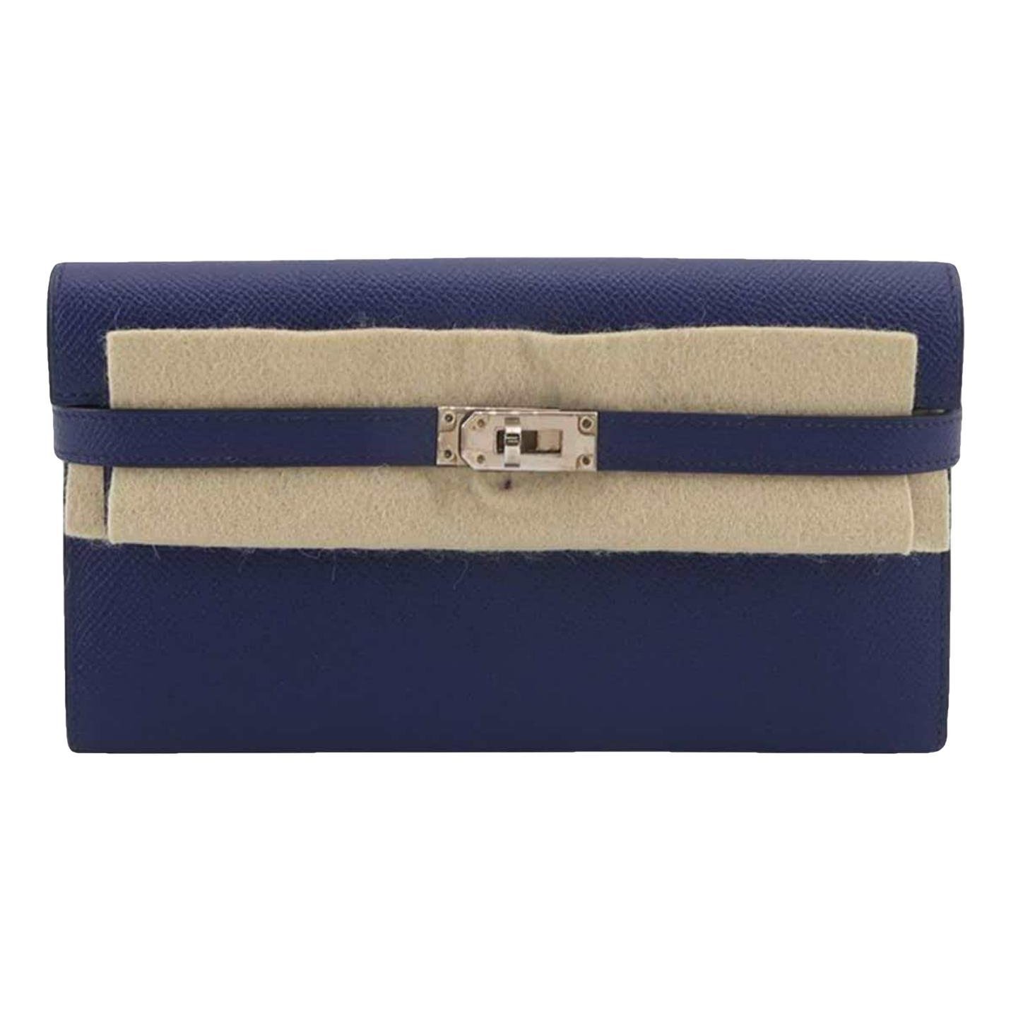Kelly to go leather clutch bag