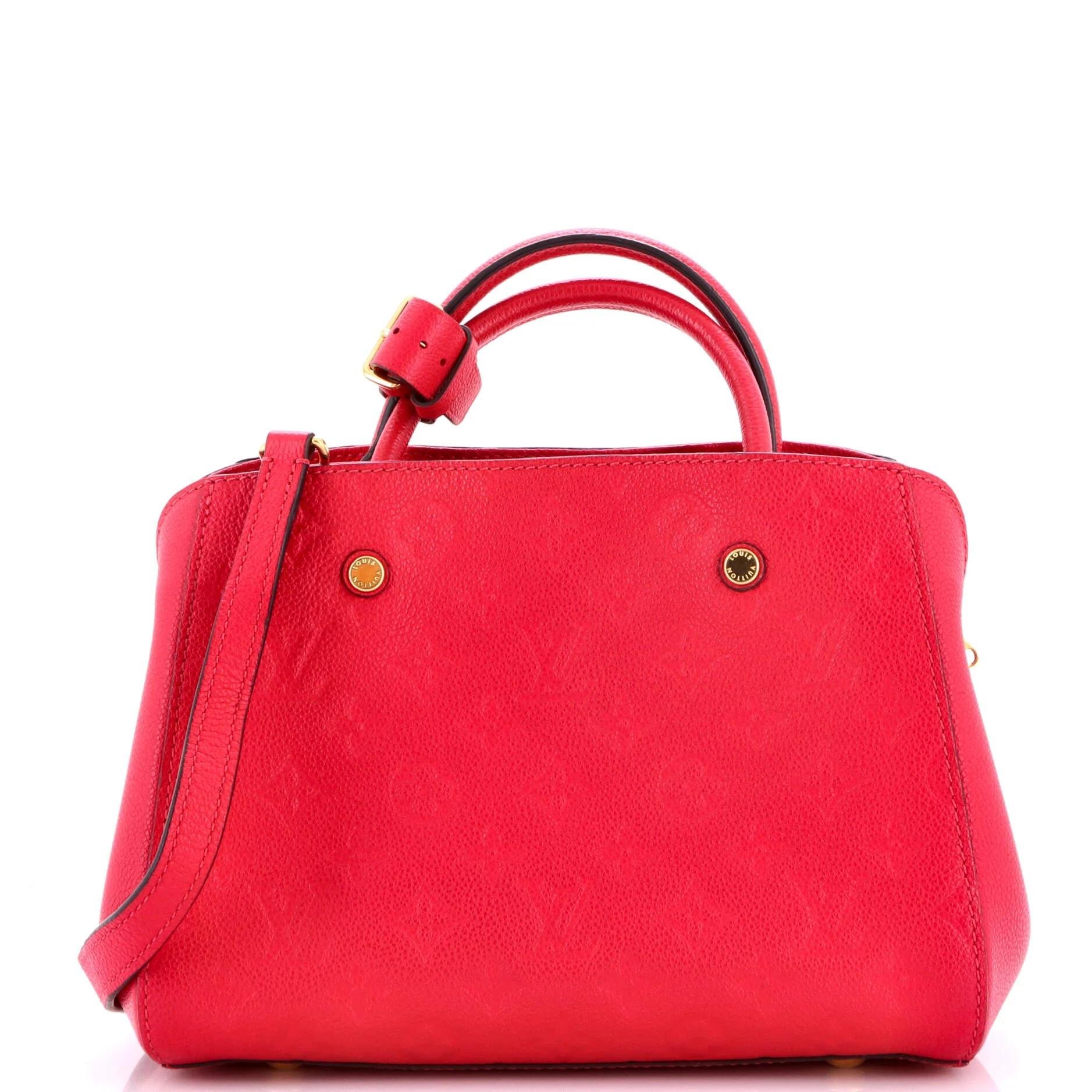 Leather satchel