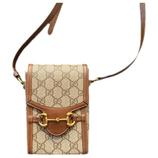 Leather crossbody bag