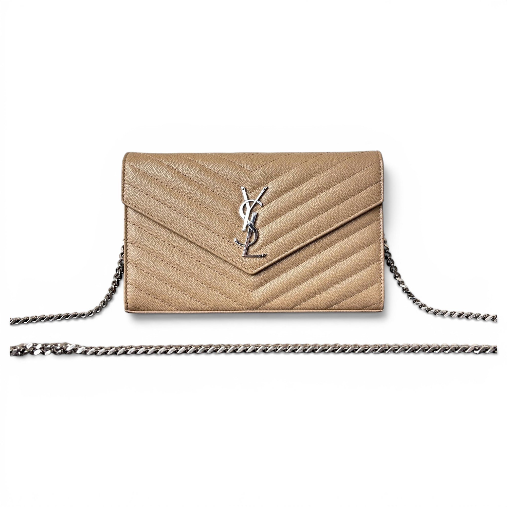 Portefeuille enveloppe leather handbag