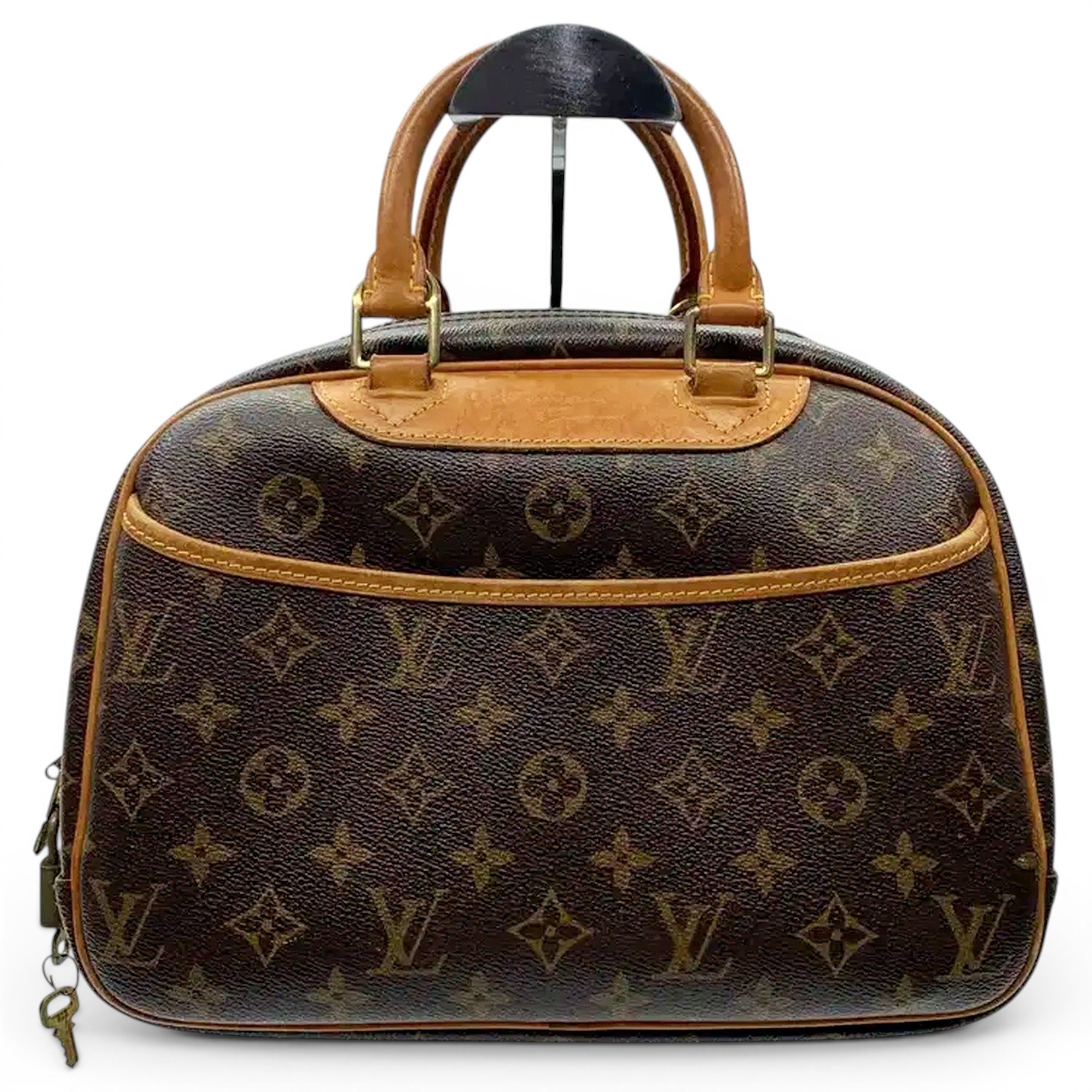 Trouville leather tote