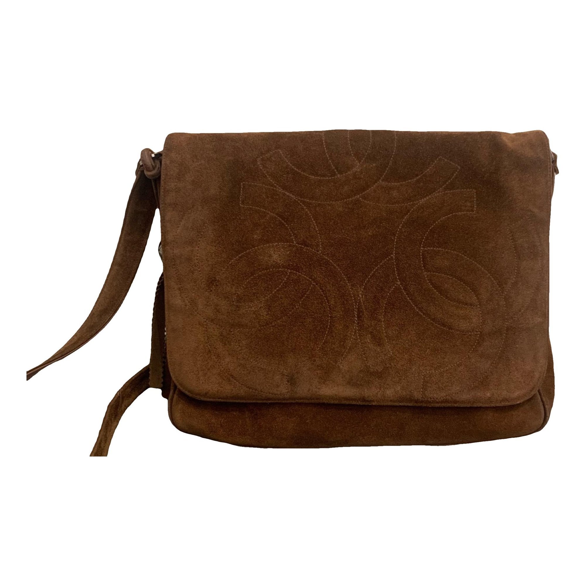 Vintage CC Chain leather tote