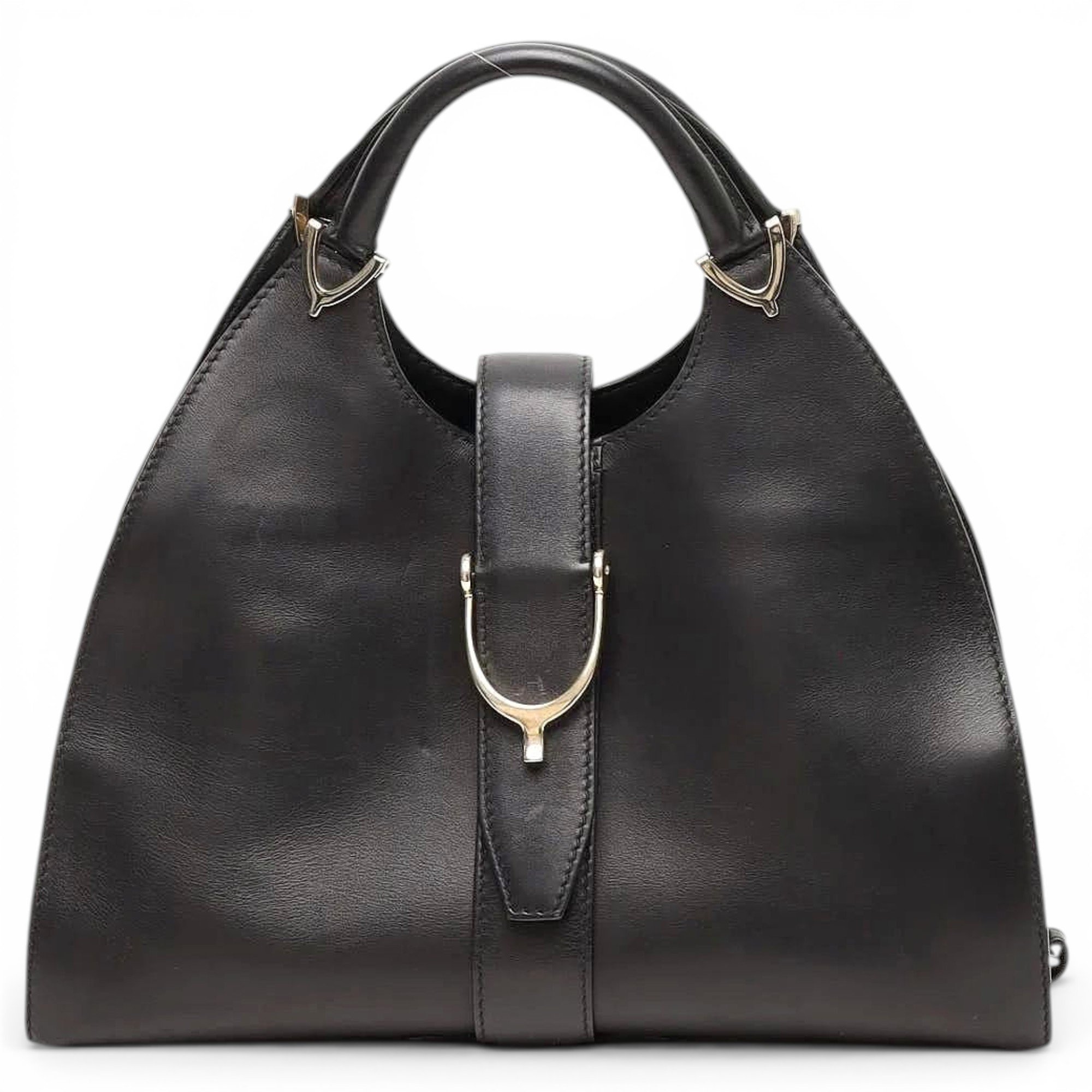 Stirrup leather handbag