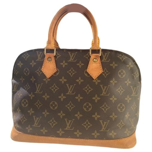 Alma leather handbag