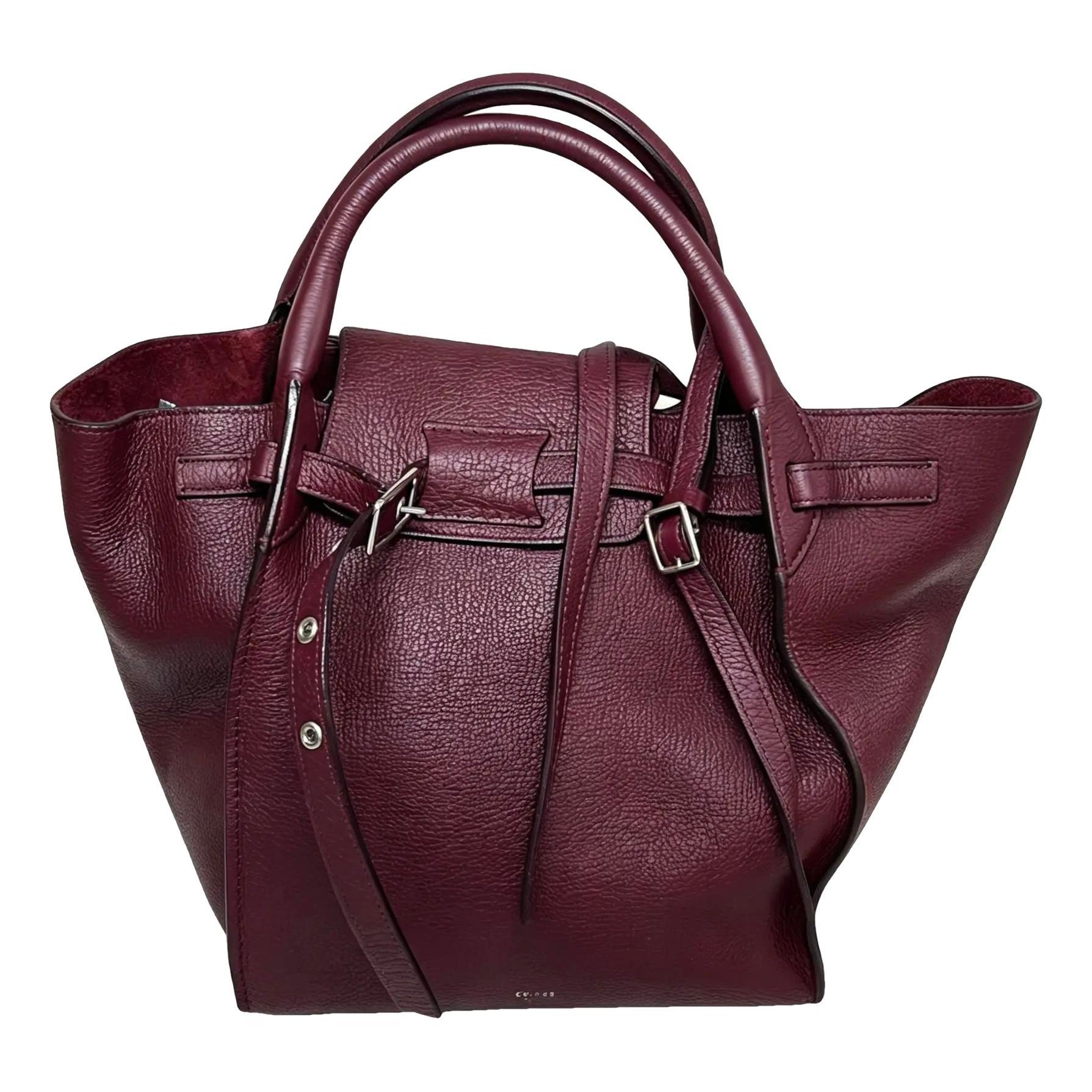 Big Bag leather handbag