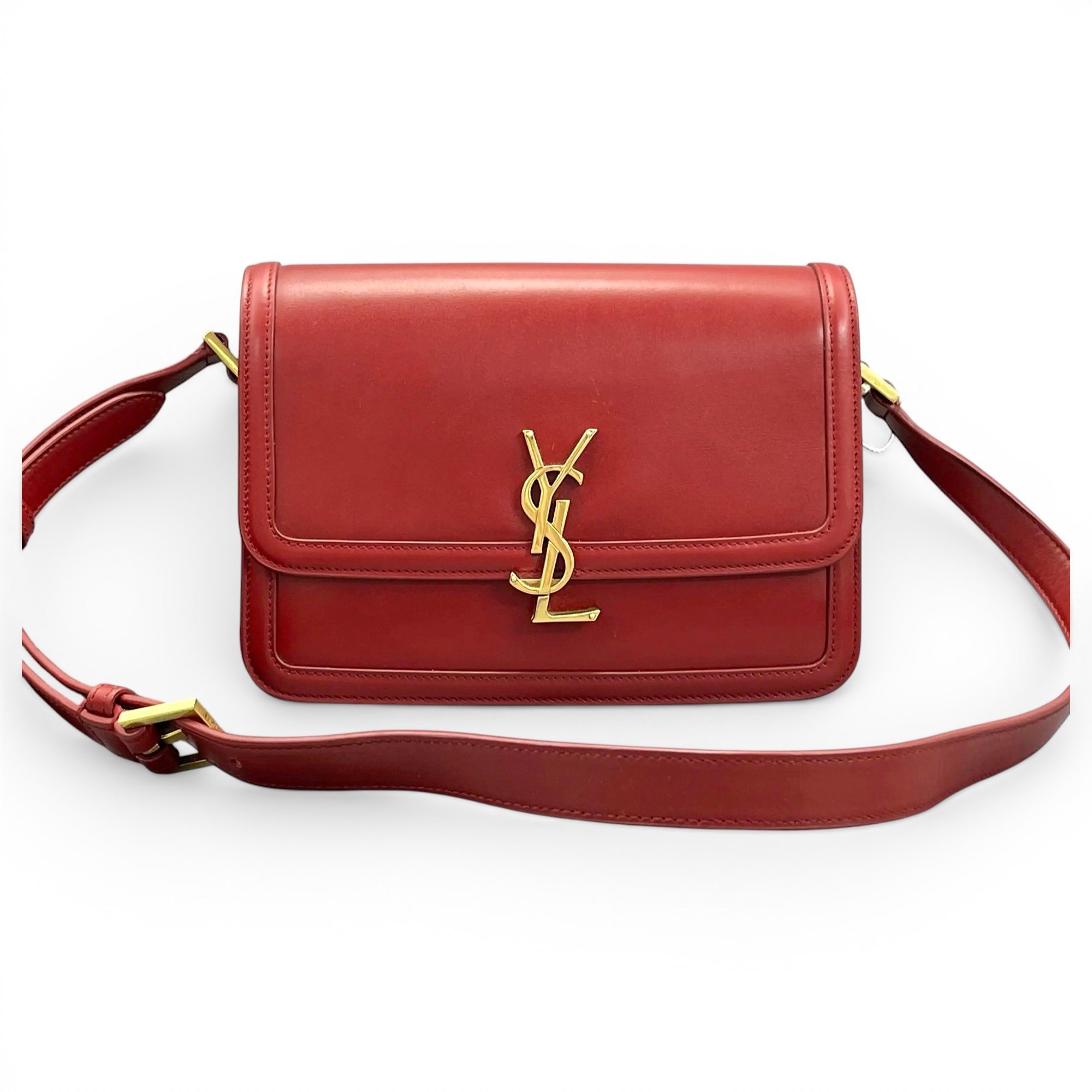 Solférino leather crossbody bag