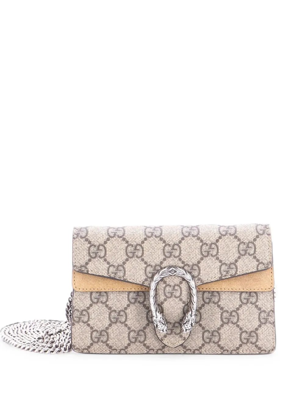 Dionysus Bag GG Coated Canvas Super Mini crossbody bag