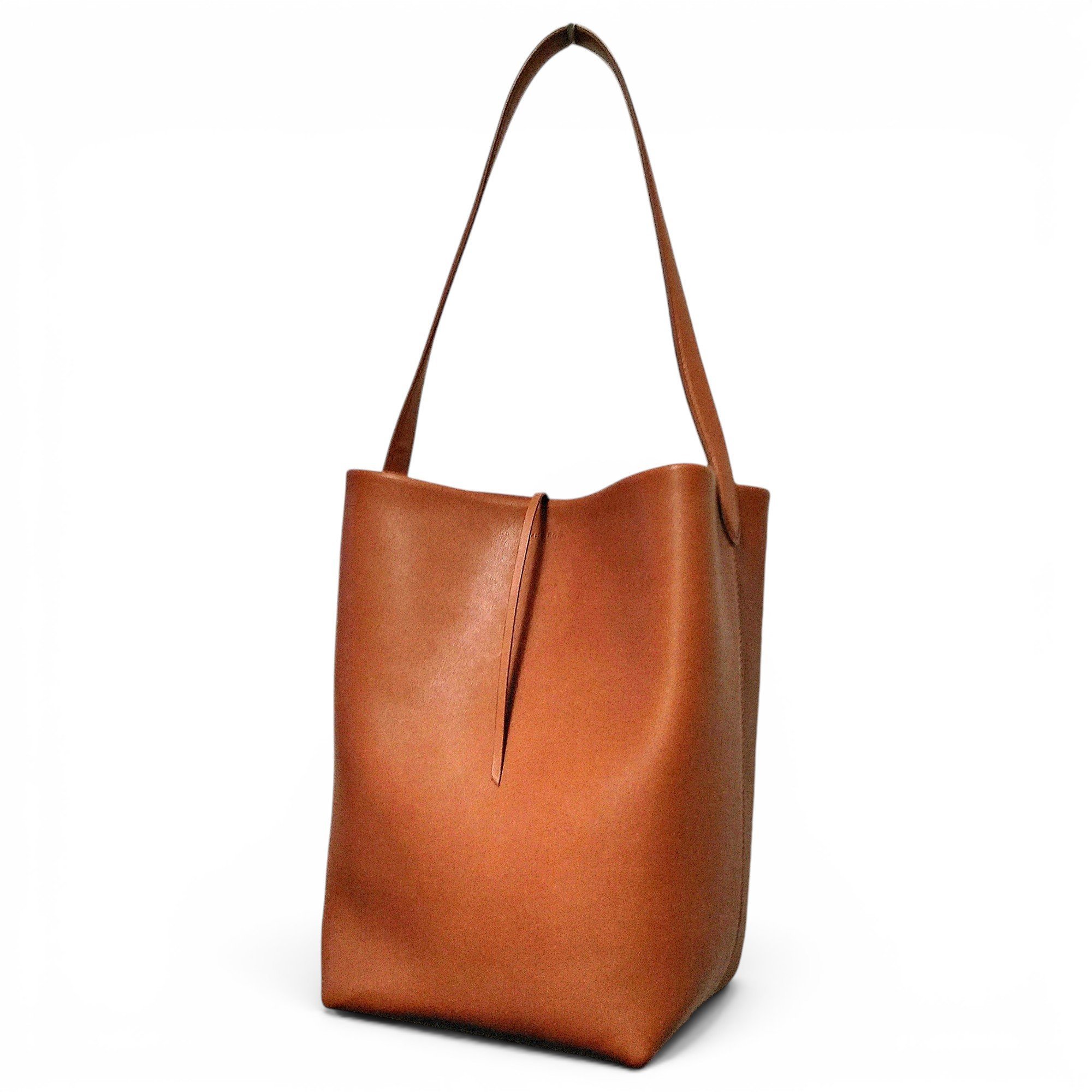 Park N/S leather handbag