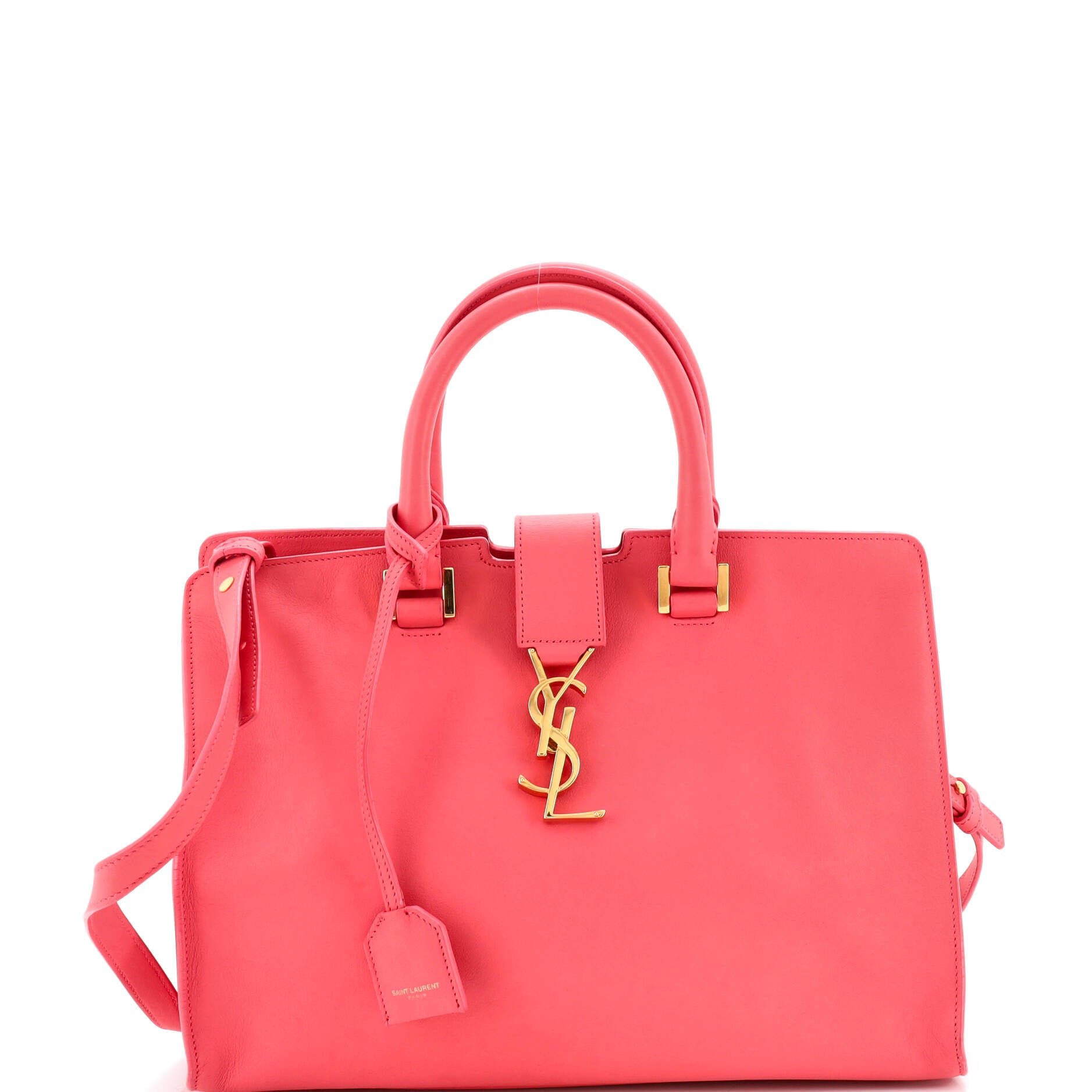Monogram Cabas Leather Small