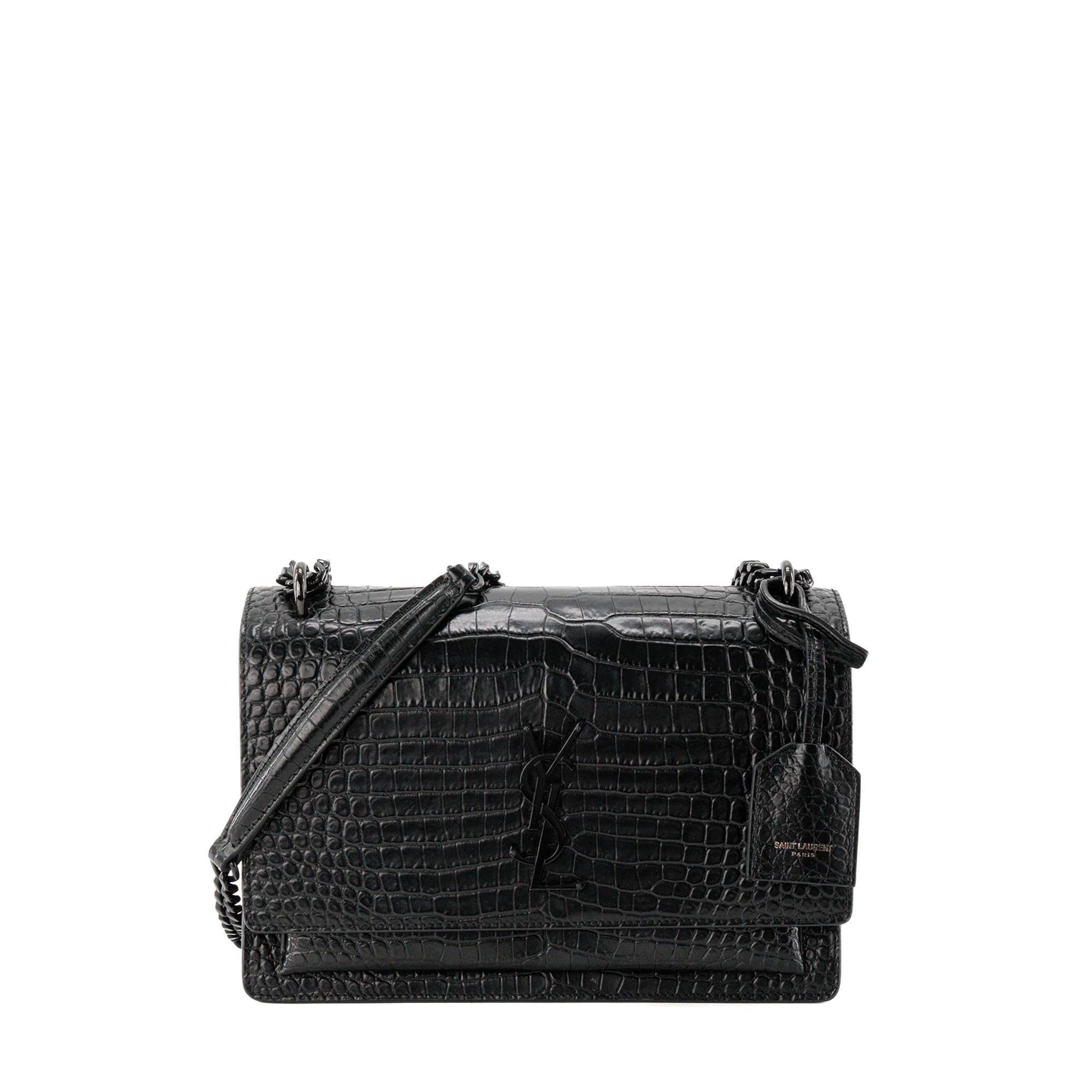 Sunset leather bag