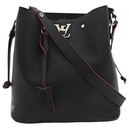 Lockme leather handbag
