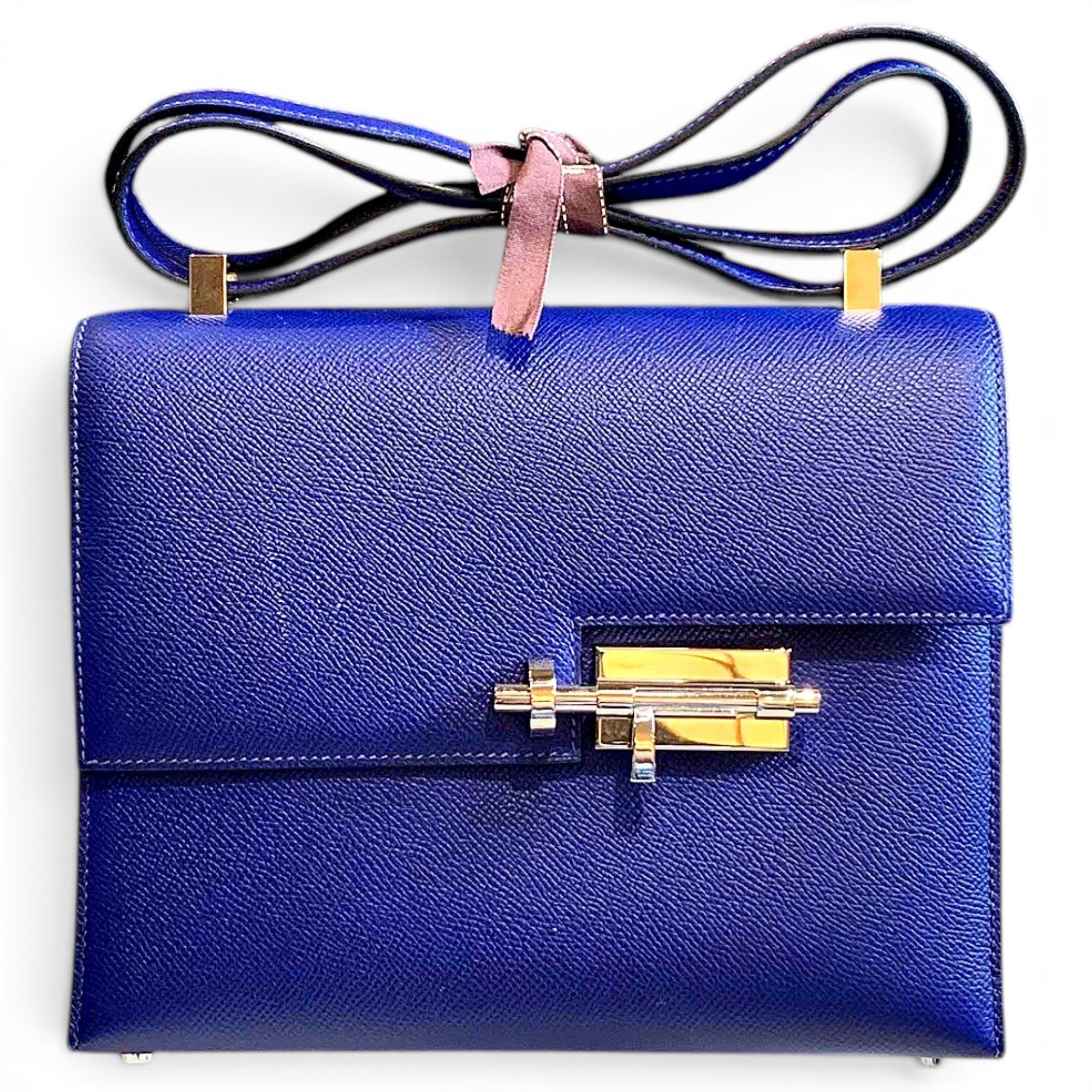 Verrou leather handbag