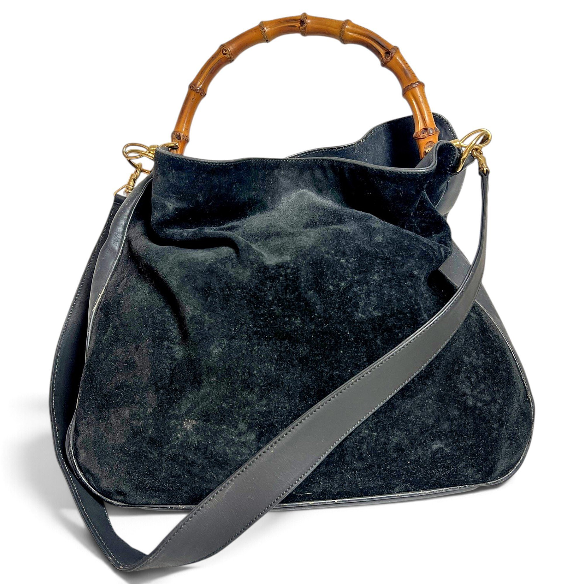 Bamboo Top Handle handbag